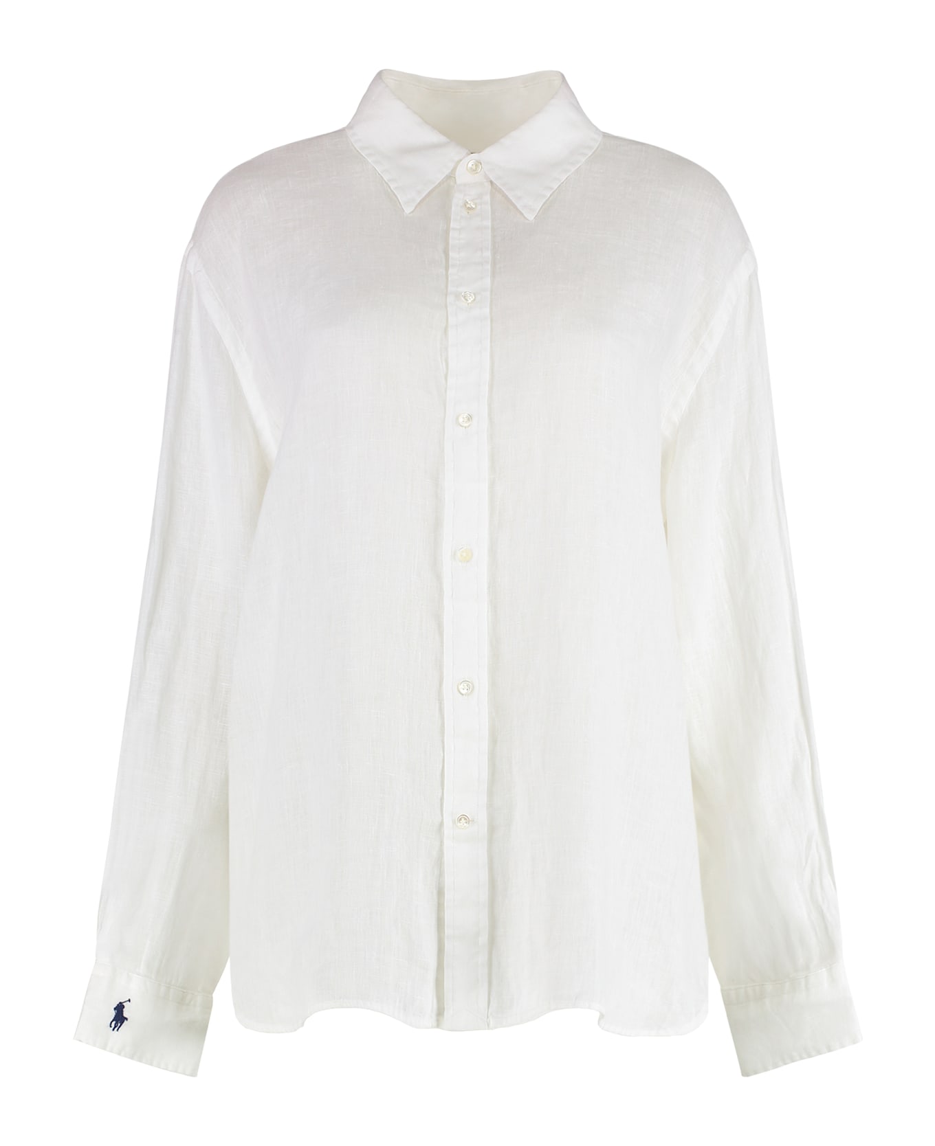 Ralph Lauren Linen Shirt - white