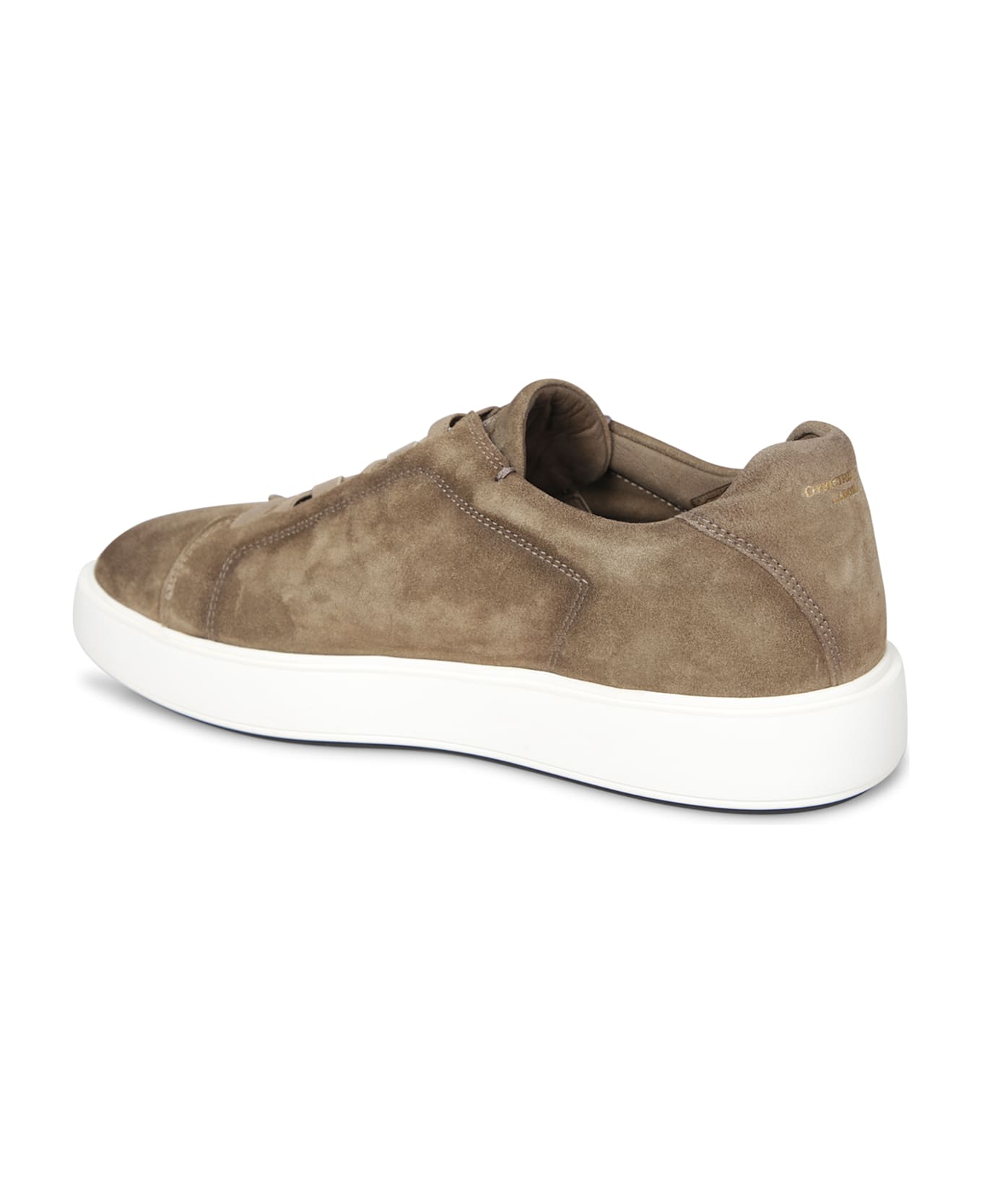 Officine Creative Suede Brown Sneakers - Brown