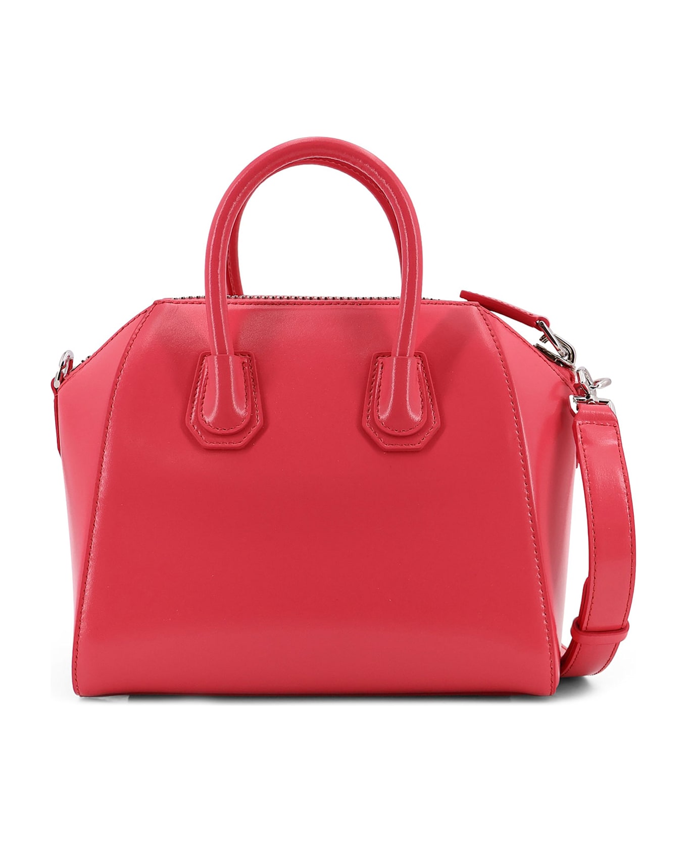 Givenchy Antigona Mini Leather Crossbody Bag - BRIGHT PEACH