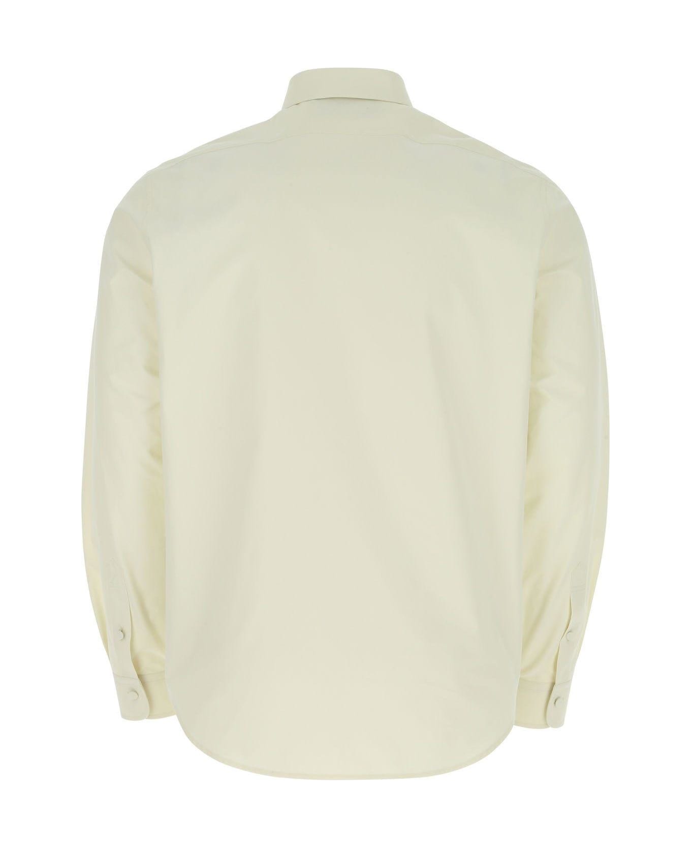 Gucci Ivory Poplin Shirt - White シャツ