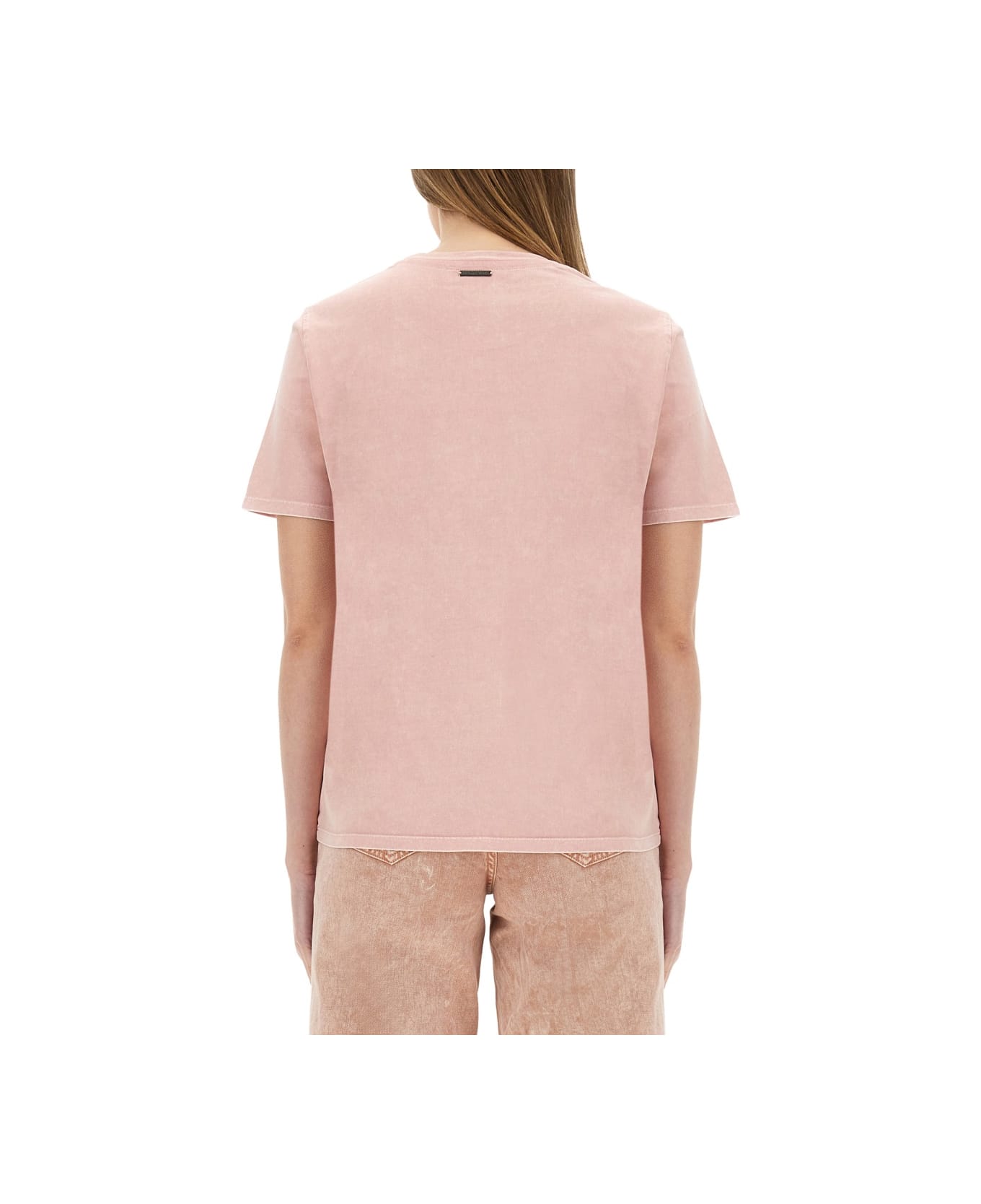Michael Kors T-shirt With Logo - PINK
