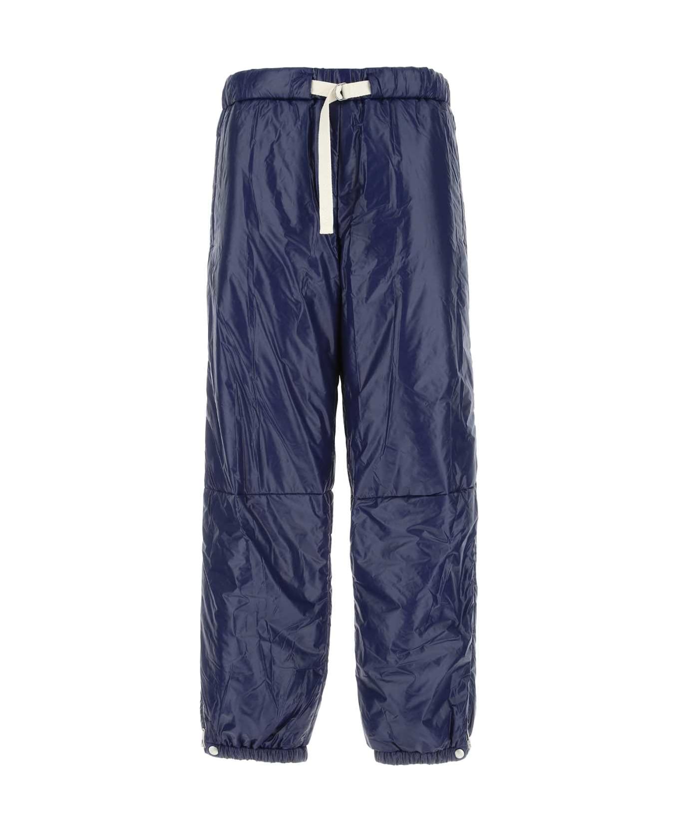 Jil Sander Blue Nylon Joggers - 419