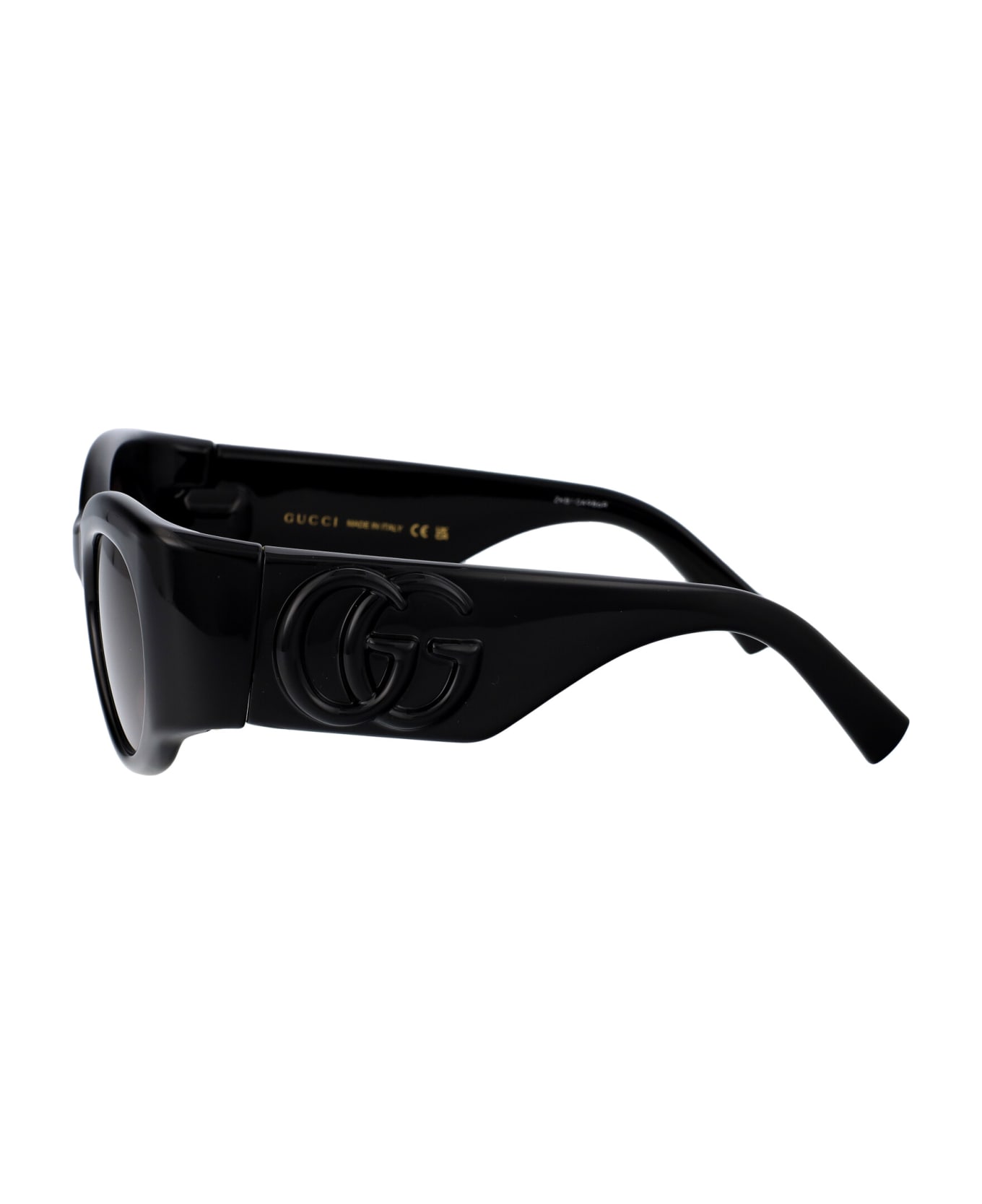 Gucci Eyewear Gg1544s Sunglasses - 001 BLACK BLACK GREY サングラス
