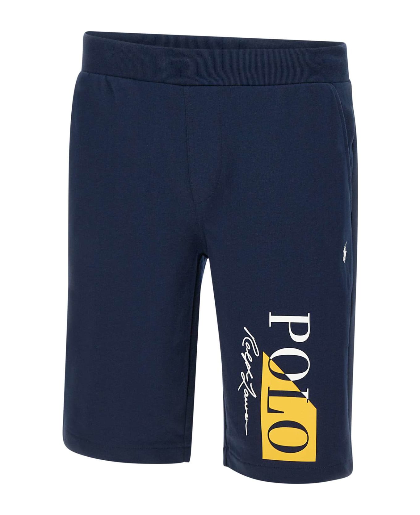 Polo Ralph Lauren Cotton Shorts - BLUE