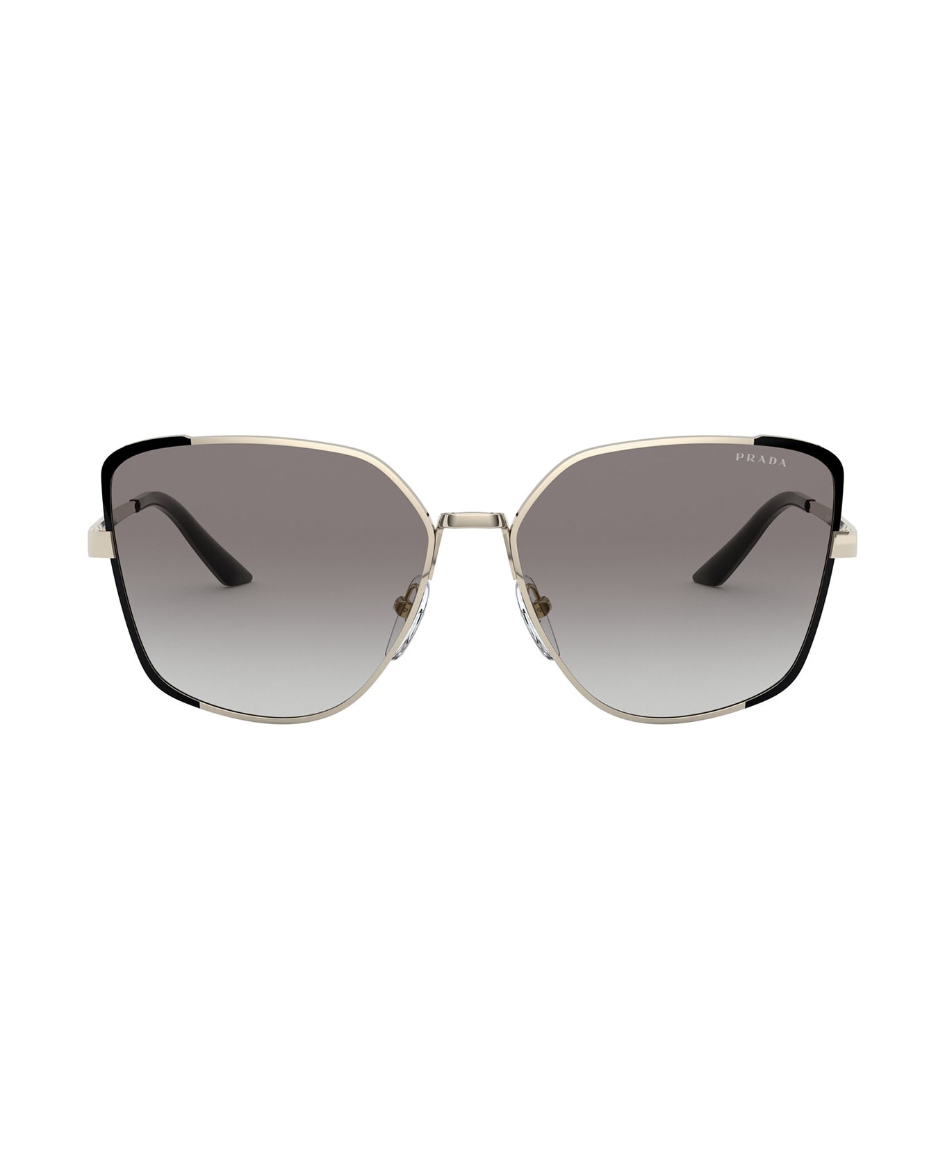 Prada Eyewear Pr 60xs Pale Gold / Black Sunglasses - Pale Gold / Black