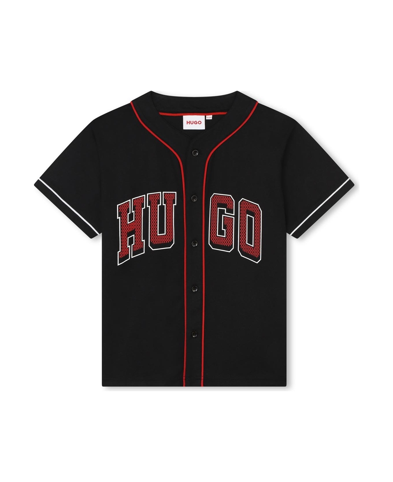 Hugo Boss Shirt With Print - Black シャツ