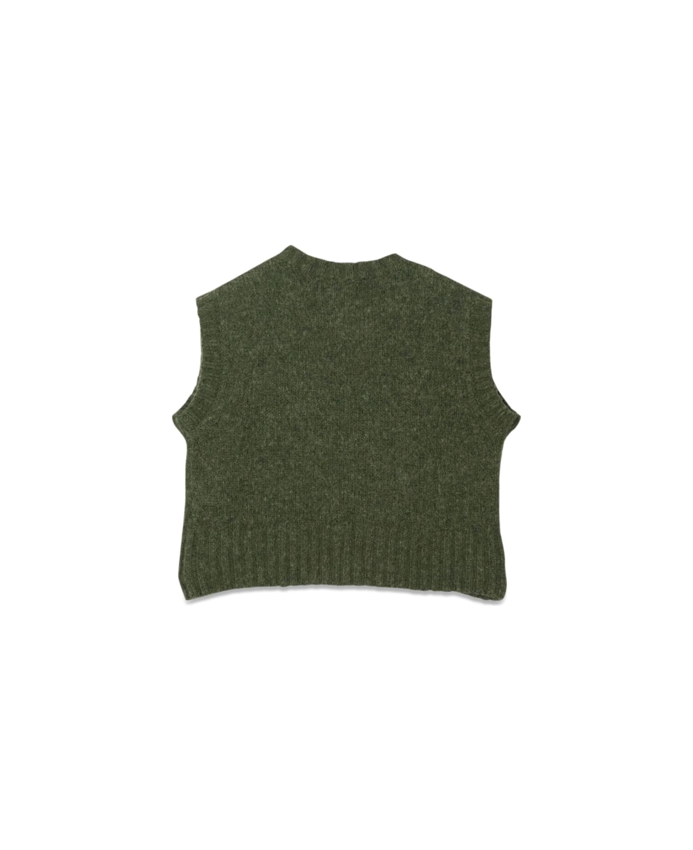Aspesi Tricot Vest. - GREEN コート＆ジャケット