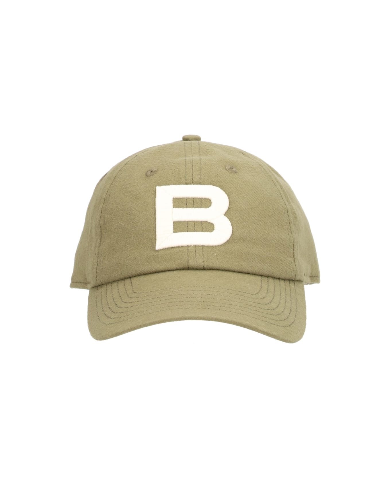 Bally Cotton Baseball Cap - MILITARY GREEN