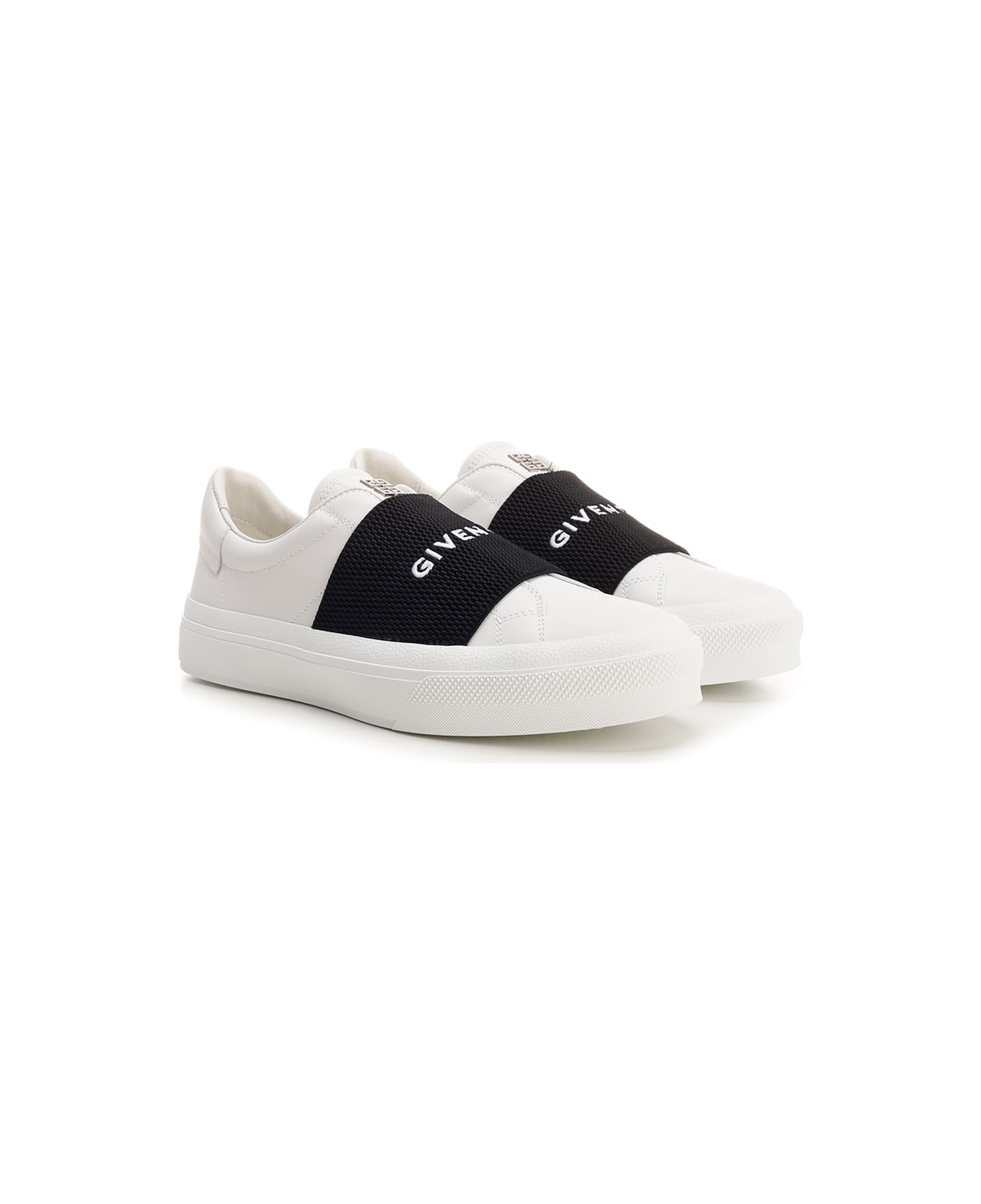 Givenchy White 'city Court' Sneakers - White