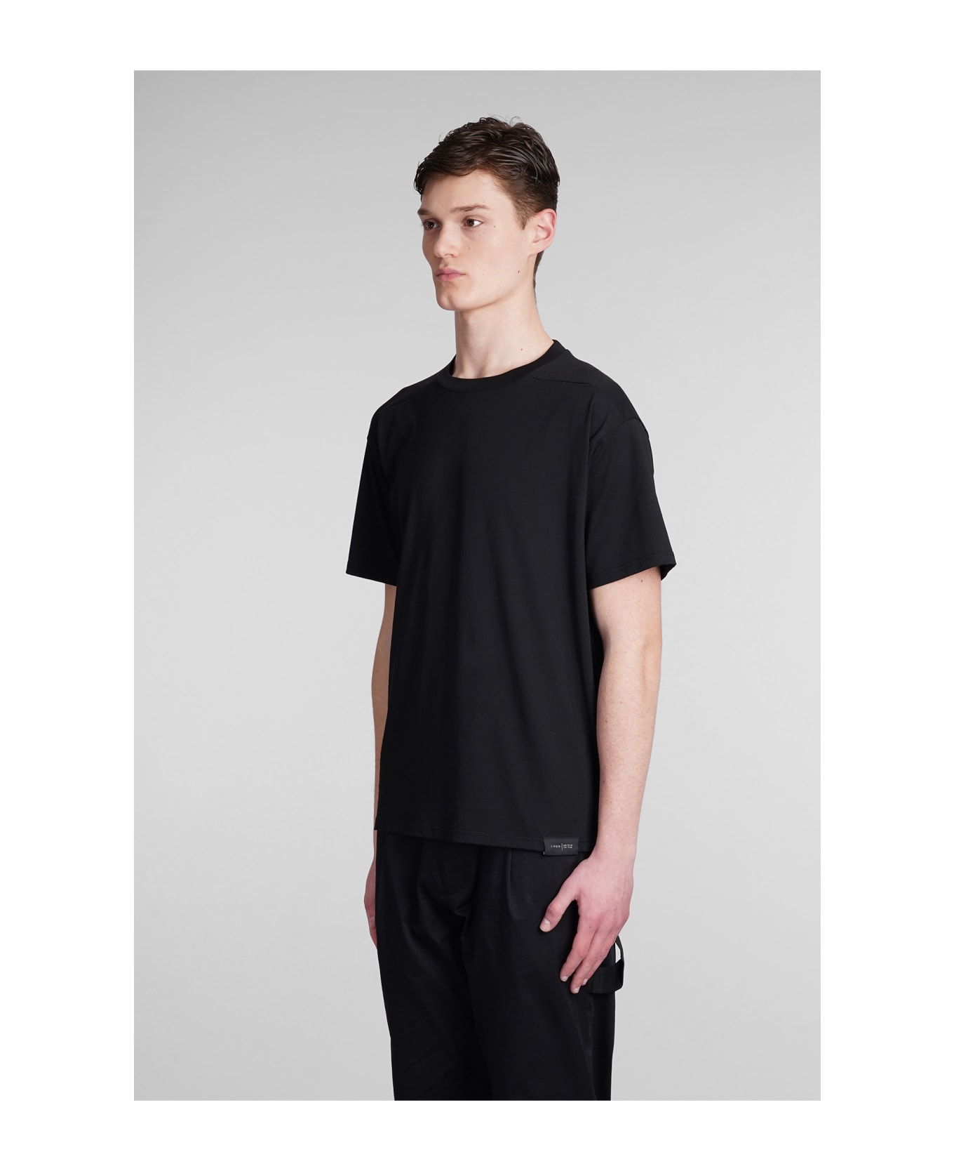 Low Brand B229 T-shirt In Black Cotton - black シャツ