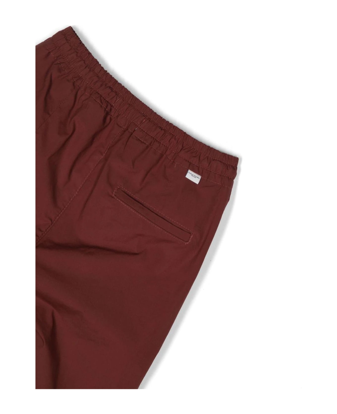 Paolo Pecora Trousers Red - Red ボトムス