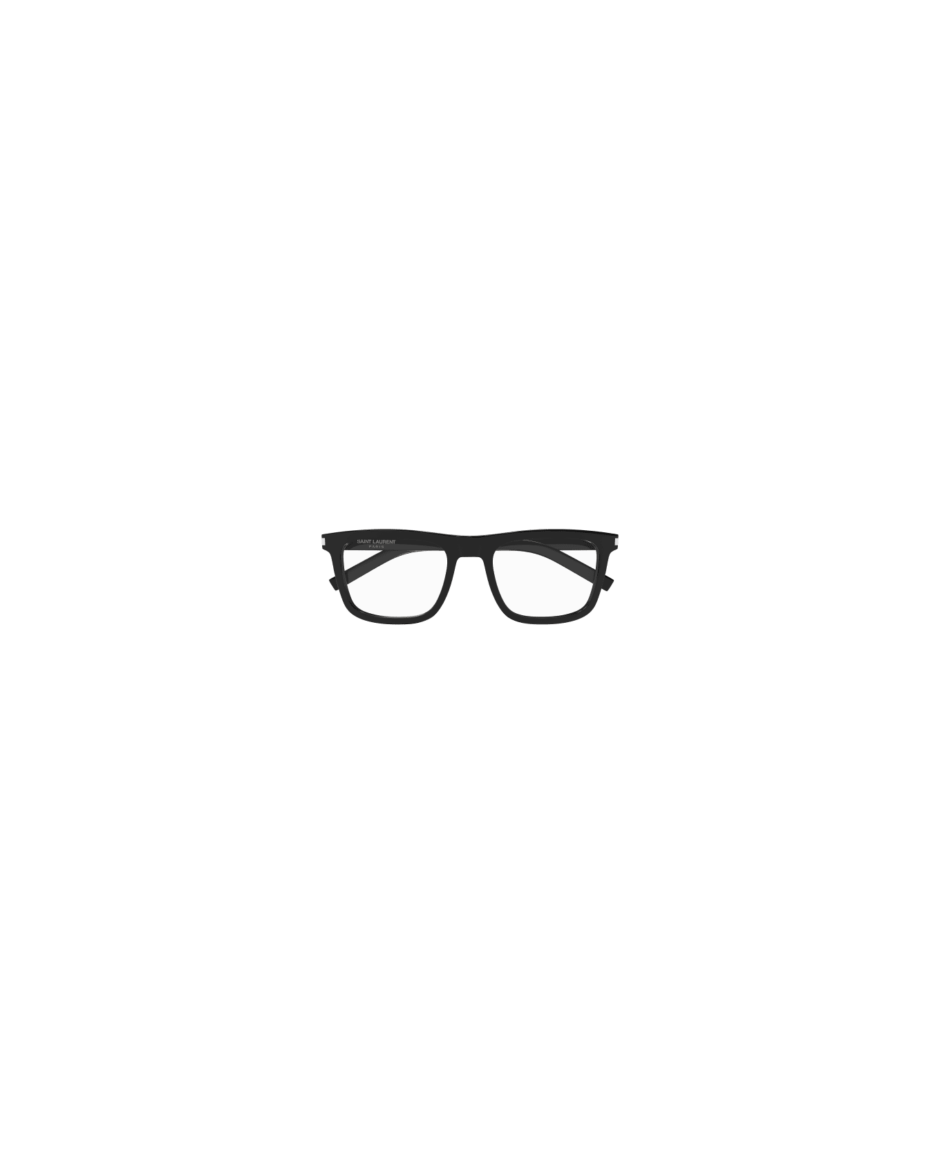 Saint Laurent Eyewear SL 547 SLIM OPT Eyewear - Black Black Transpare