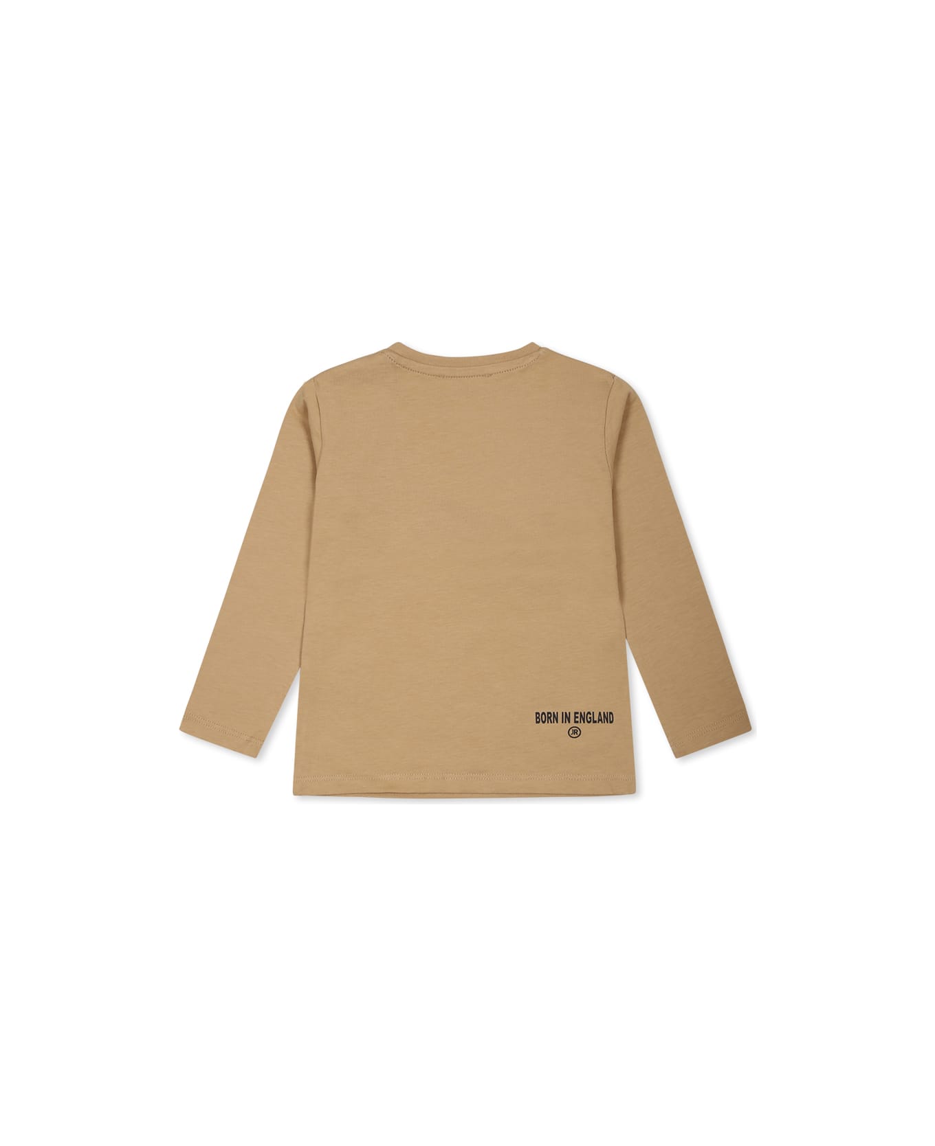 Richmond Beige T-shirt For Baby Boy With Logo - Beige
