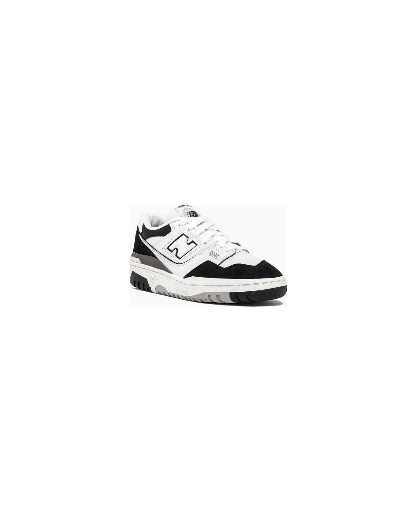 New Balance Sneakers Gsb550ca - Gs - WHITE/BLACK