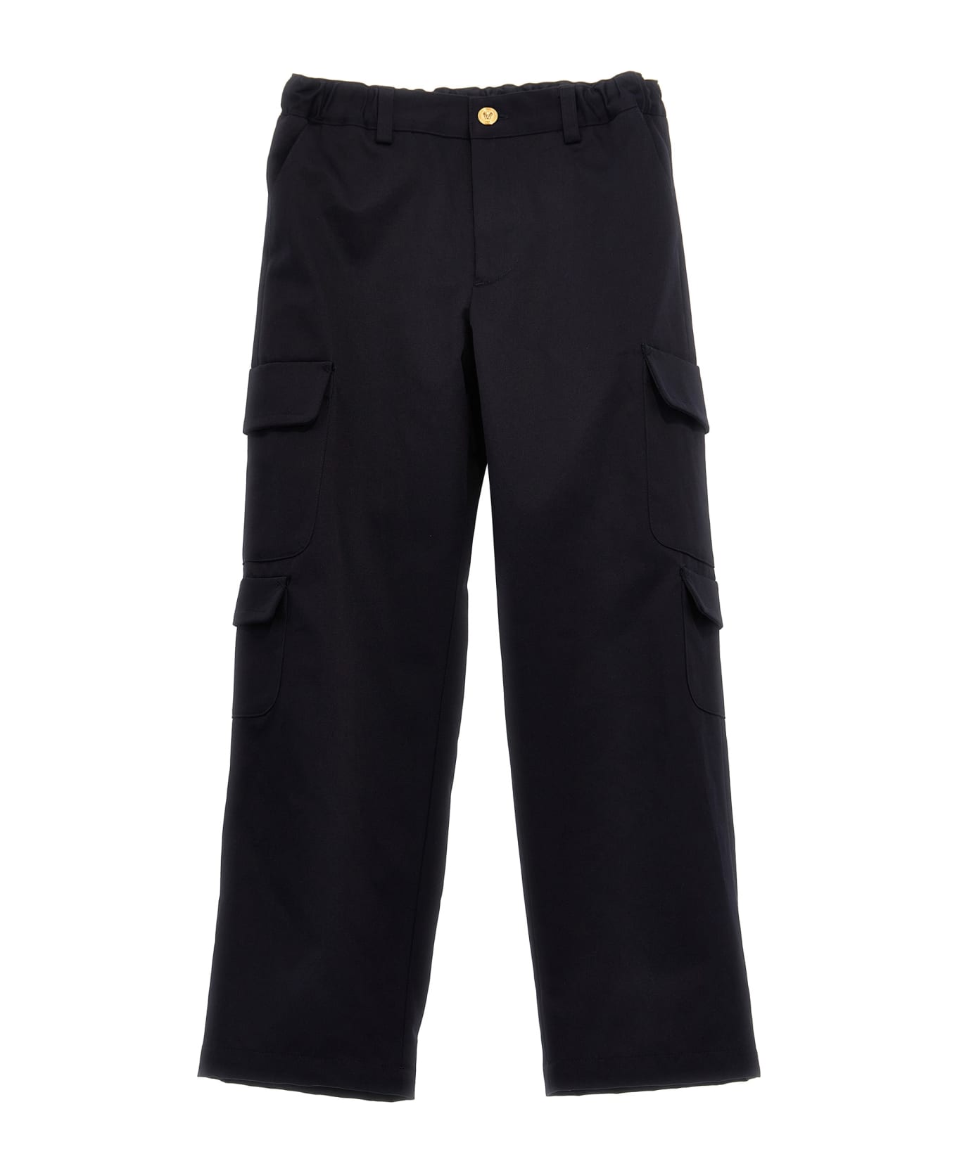 Versace 'medusa' Cargo Pants - Blue