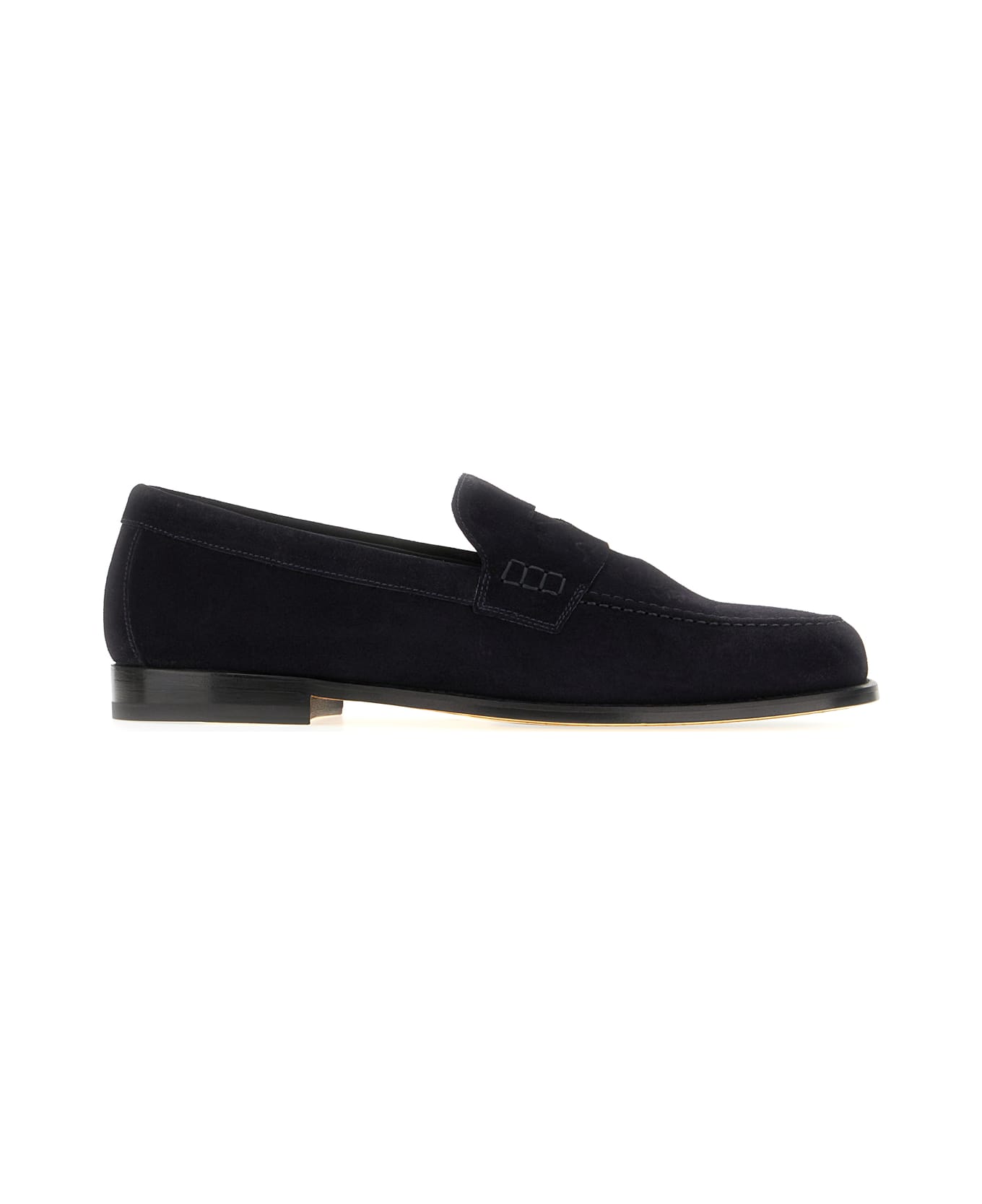 Doucal's Blue Suede Loafers - VIISONE BLU