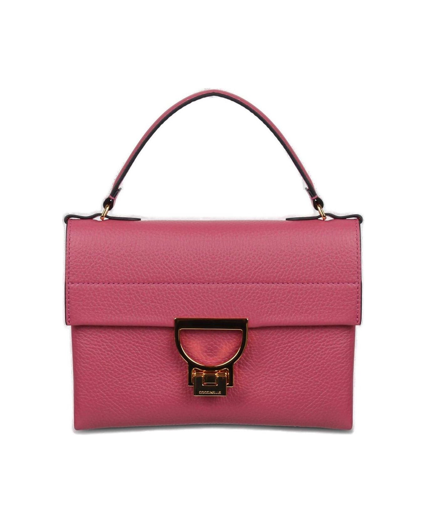 Coccinelle Mini Arlettis Top Handle Bag - Rosewood