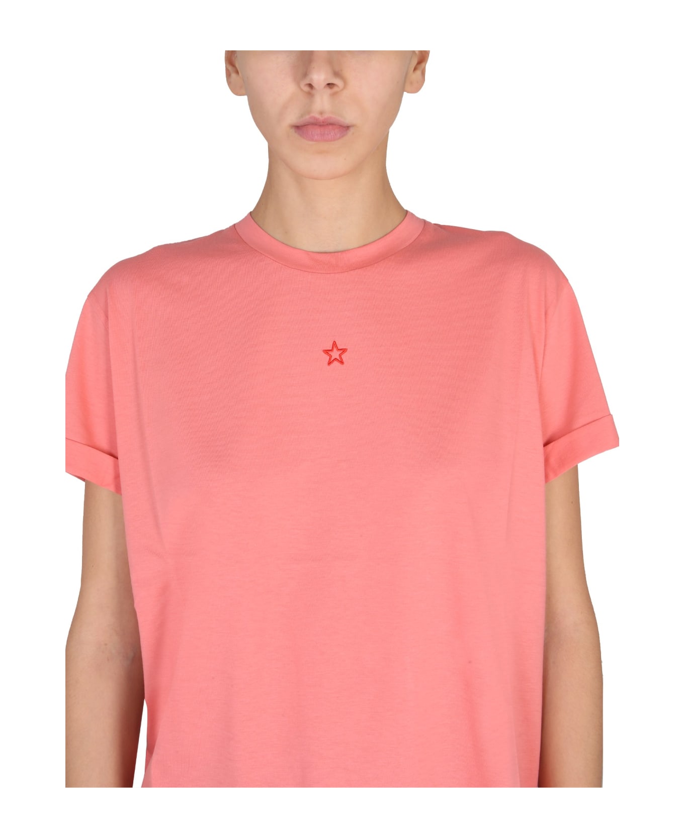 Stella McCartney Crewneck T-shirt - Pink Tシャツ