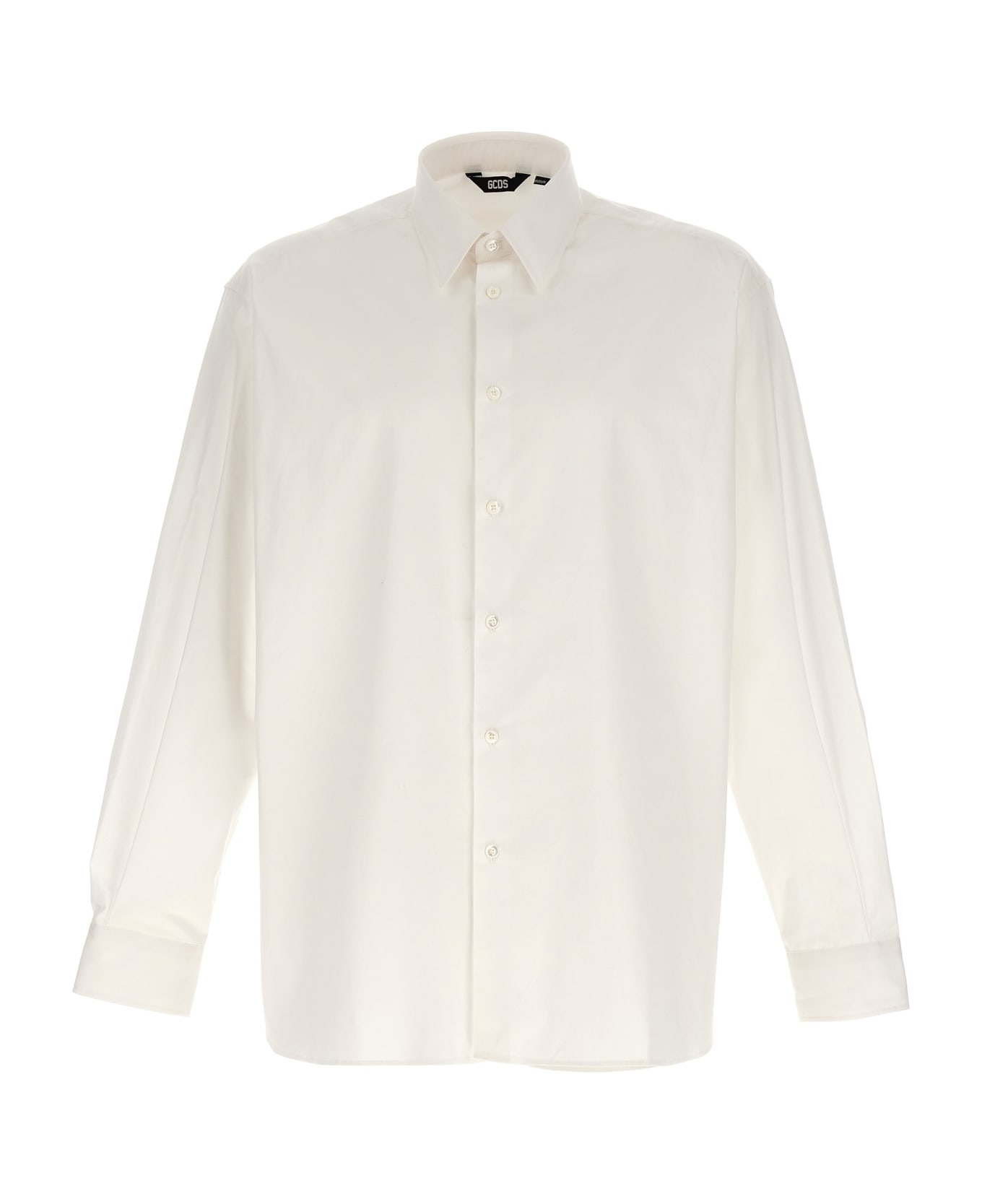 GCDS Cotton Shirt - White