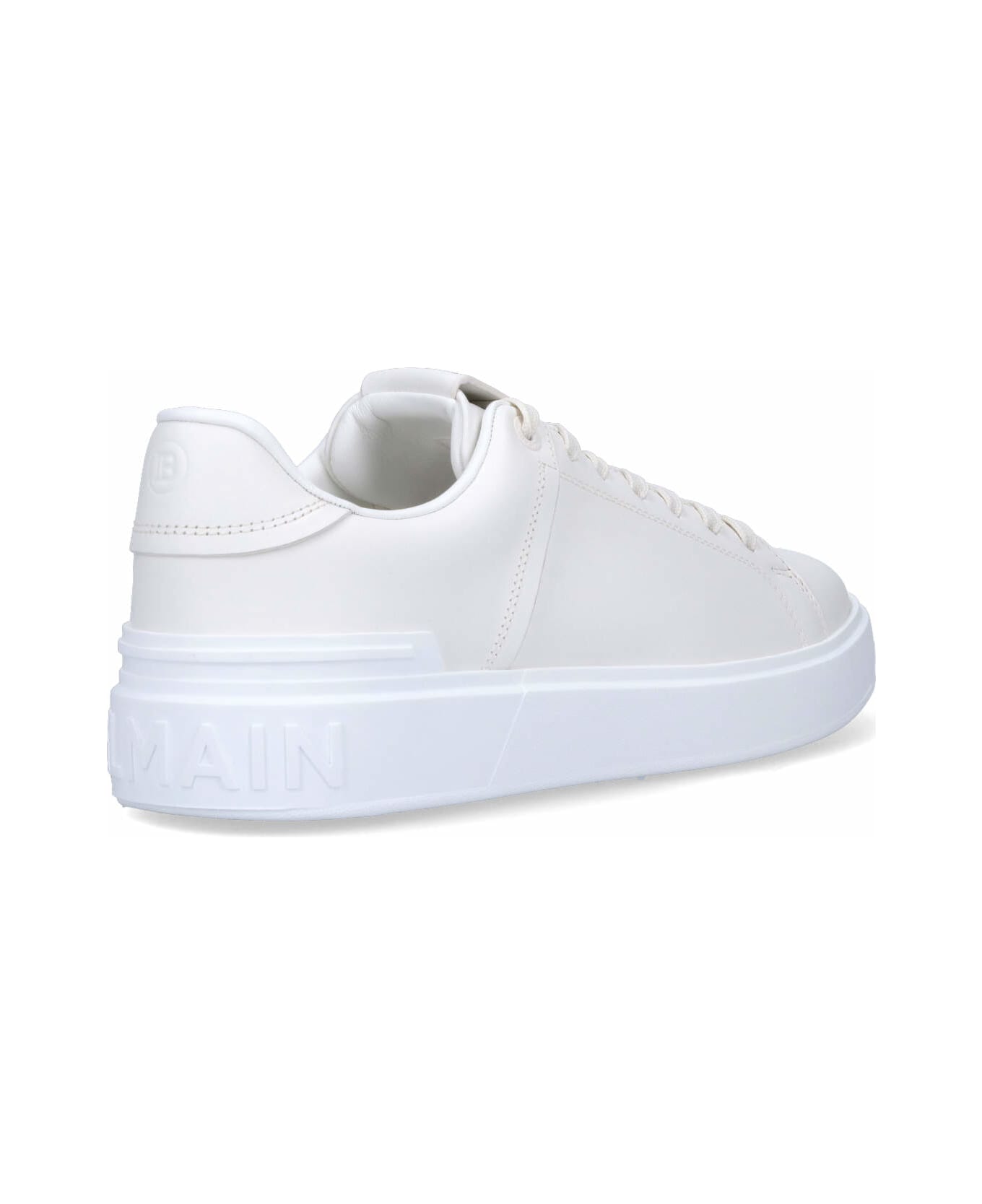 Balmain 
b-court
 Low-top Sneakers - Blanc