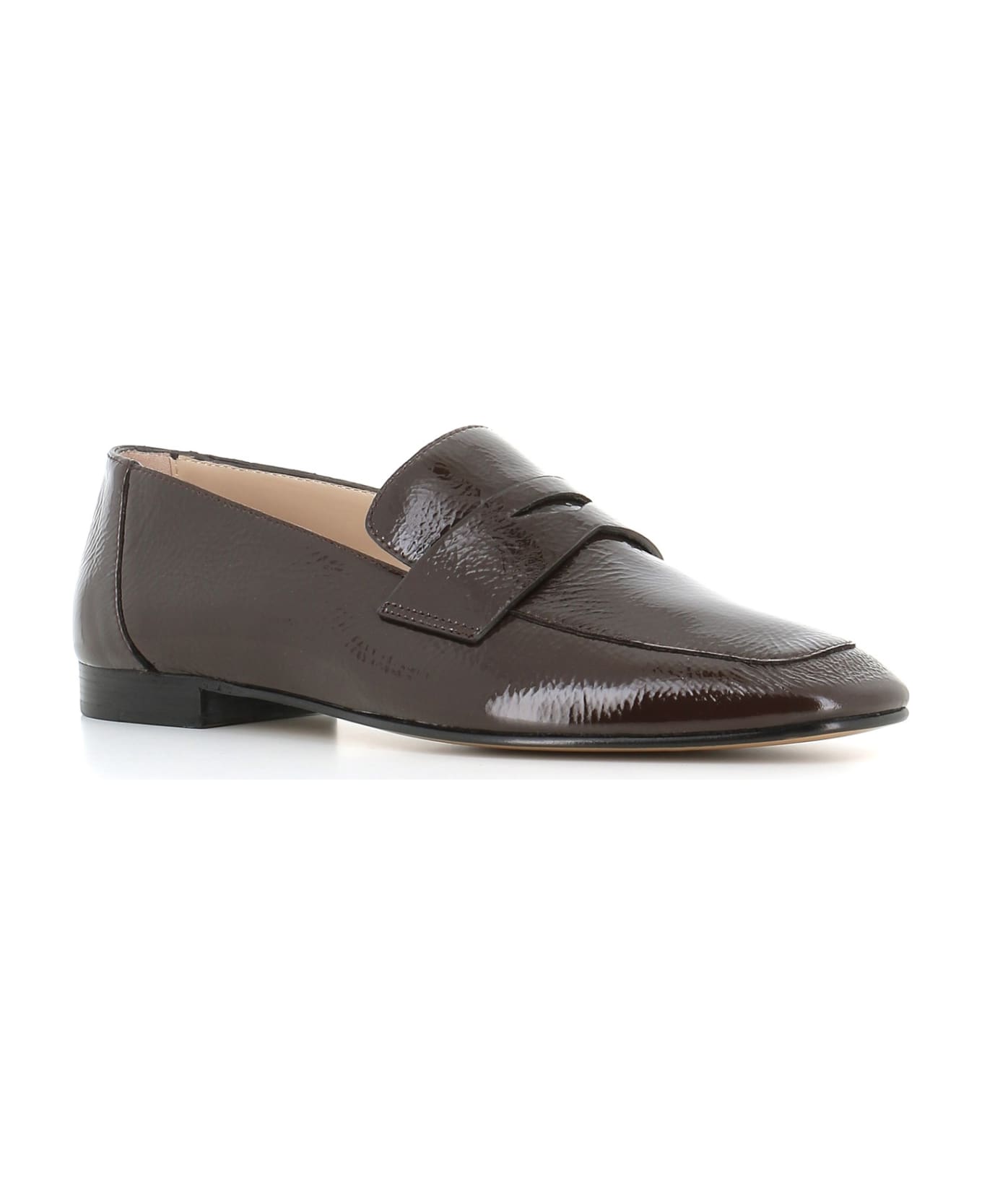 Le Monde Beryl Loafer Placket - Chocolate