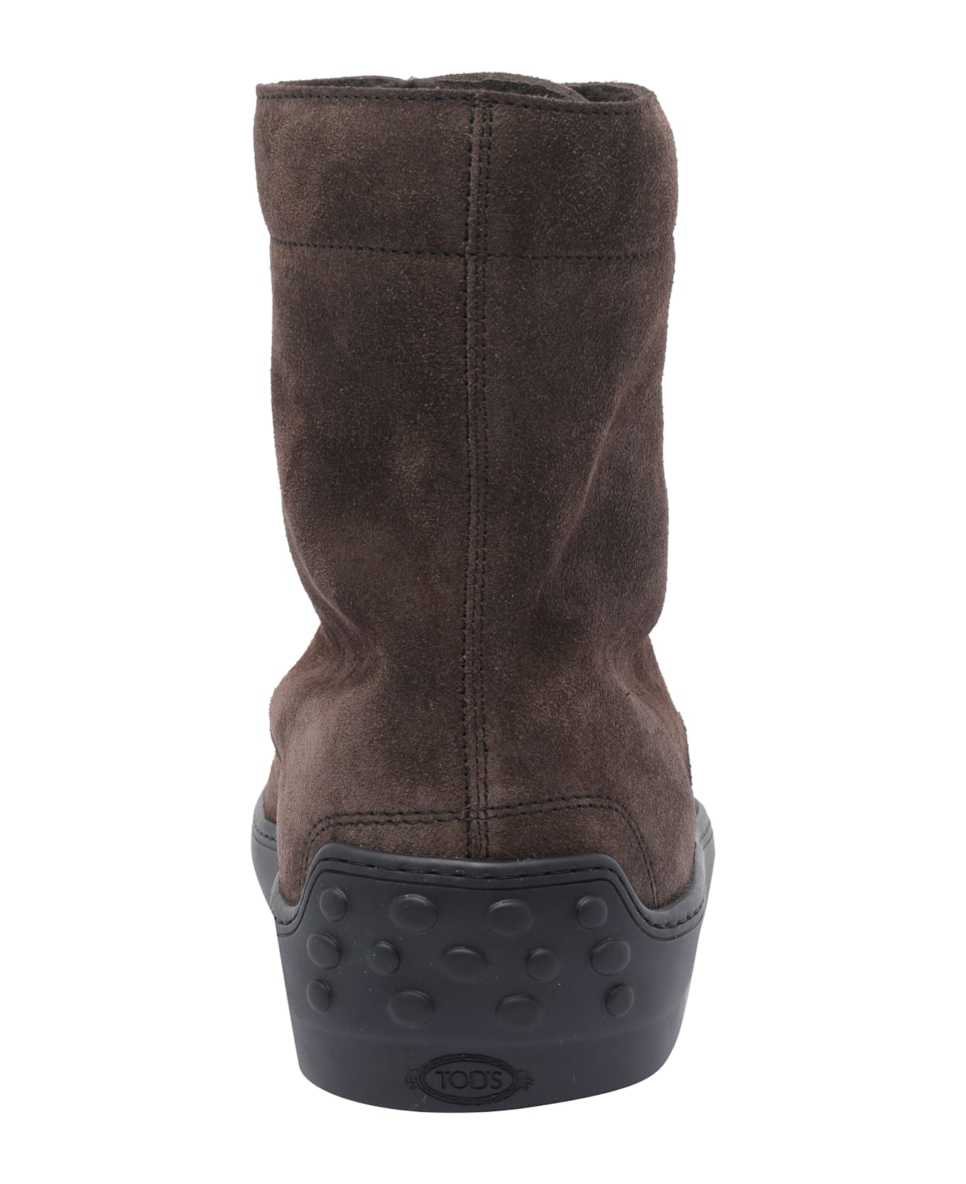 Tod
s Suede Booties - Brown