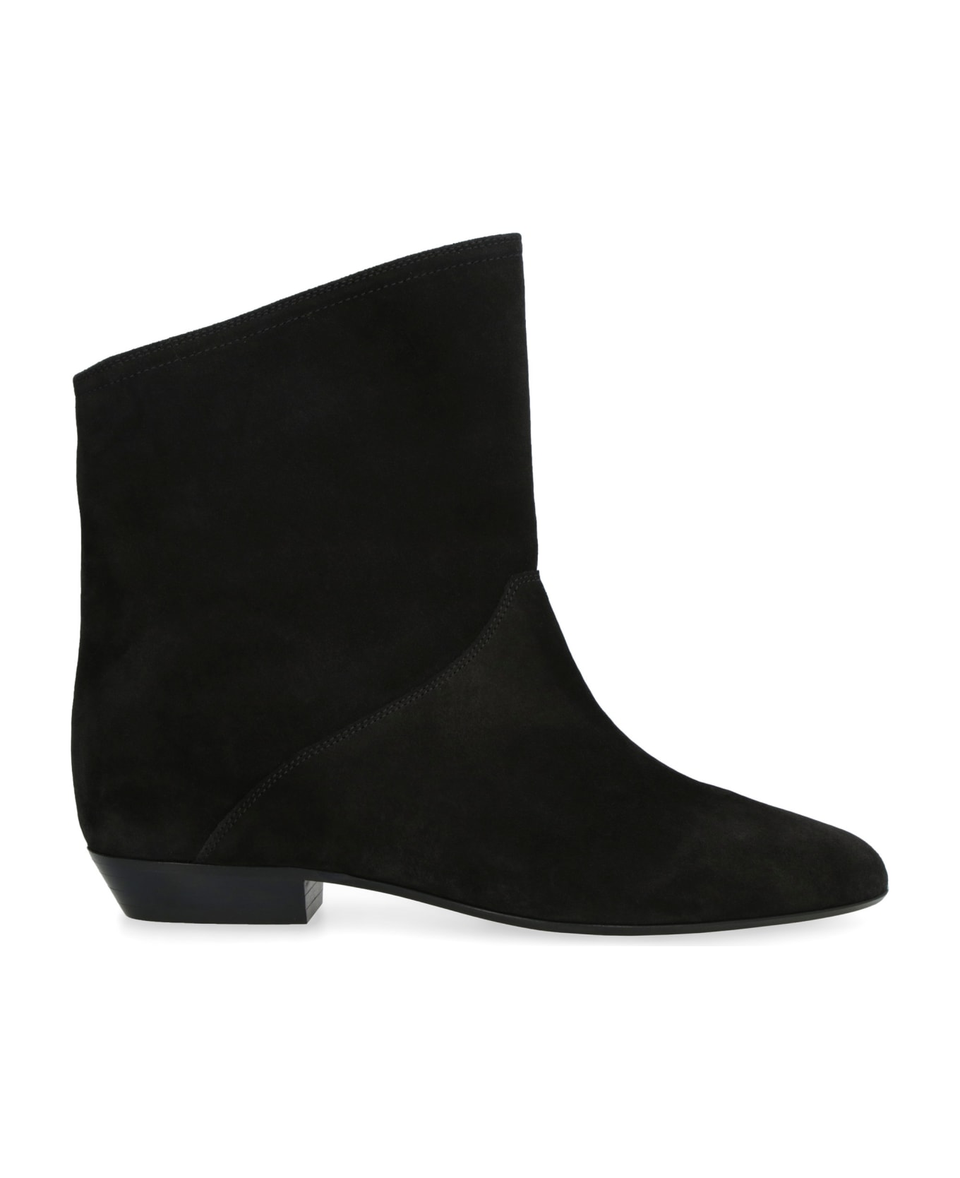 Isabel Marant Solvan Suede Ankle Boots - black