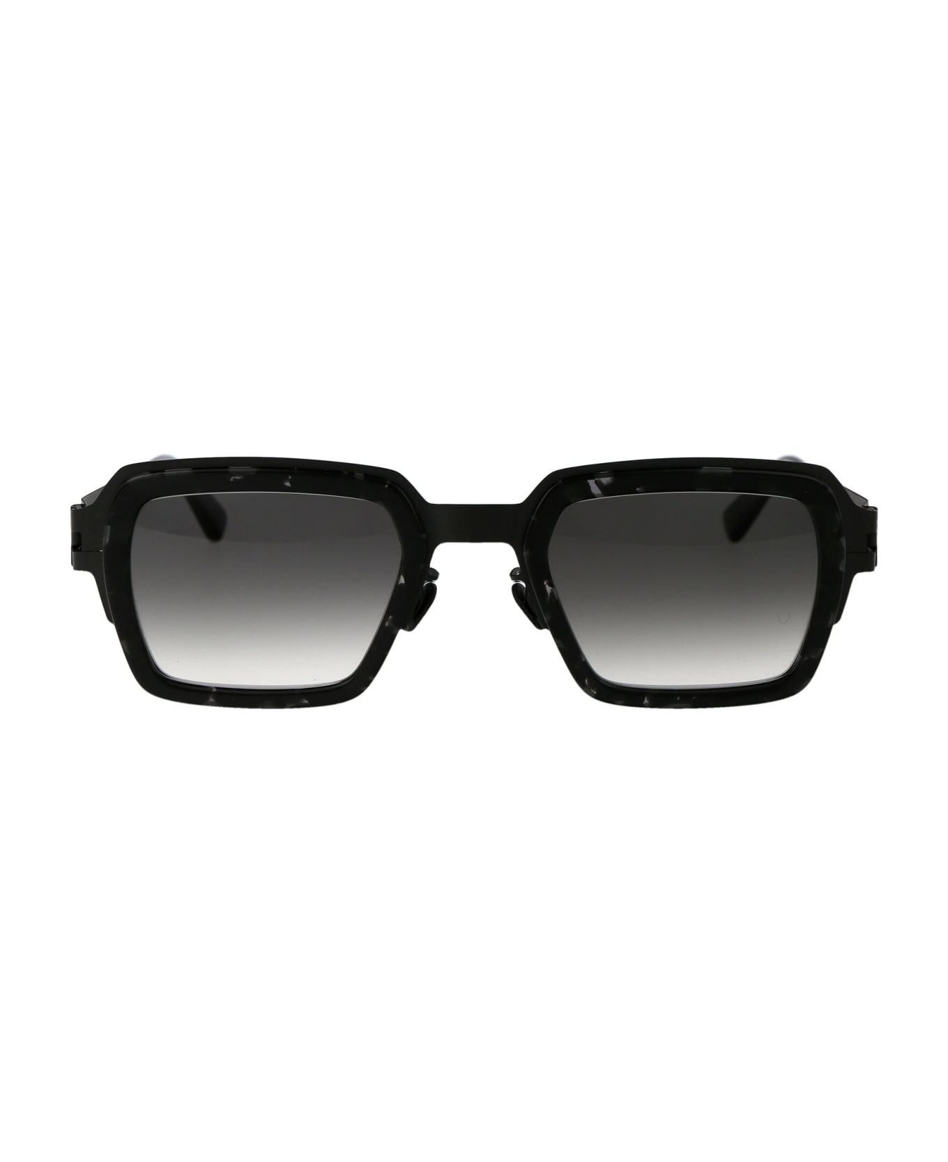 Mykita Lennon Sunglasses - 876 A50 Black/Black Havana Raw Black Gradient サングラス