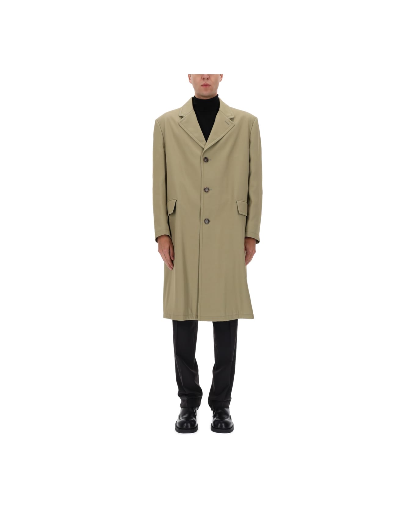 MM6 Maison Margiela Viscose Jacket - BEIGE