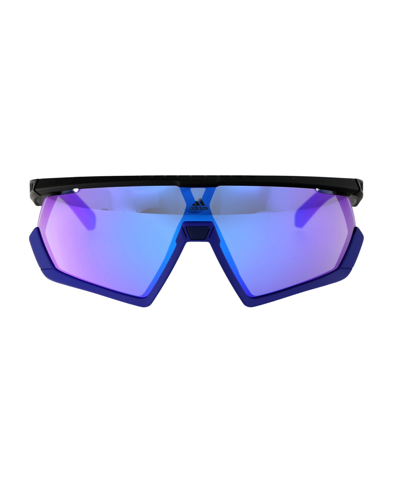 Adidas Sp0054 Sunglasses - 02Z Nero Opaco/Viola Grad E/O Specchiato