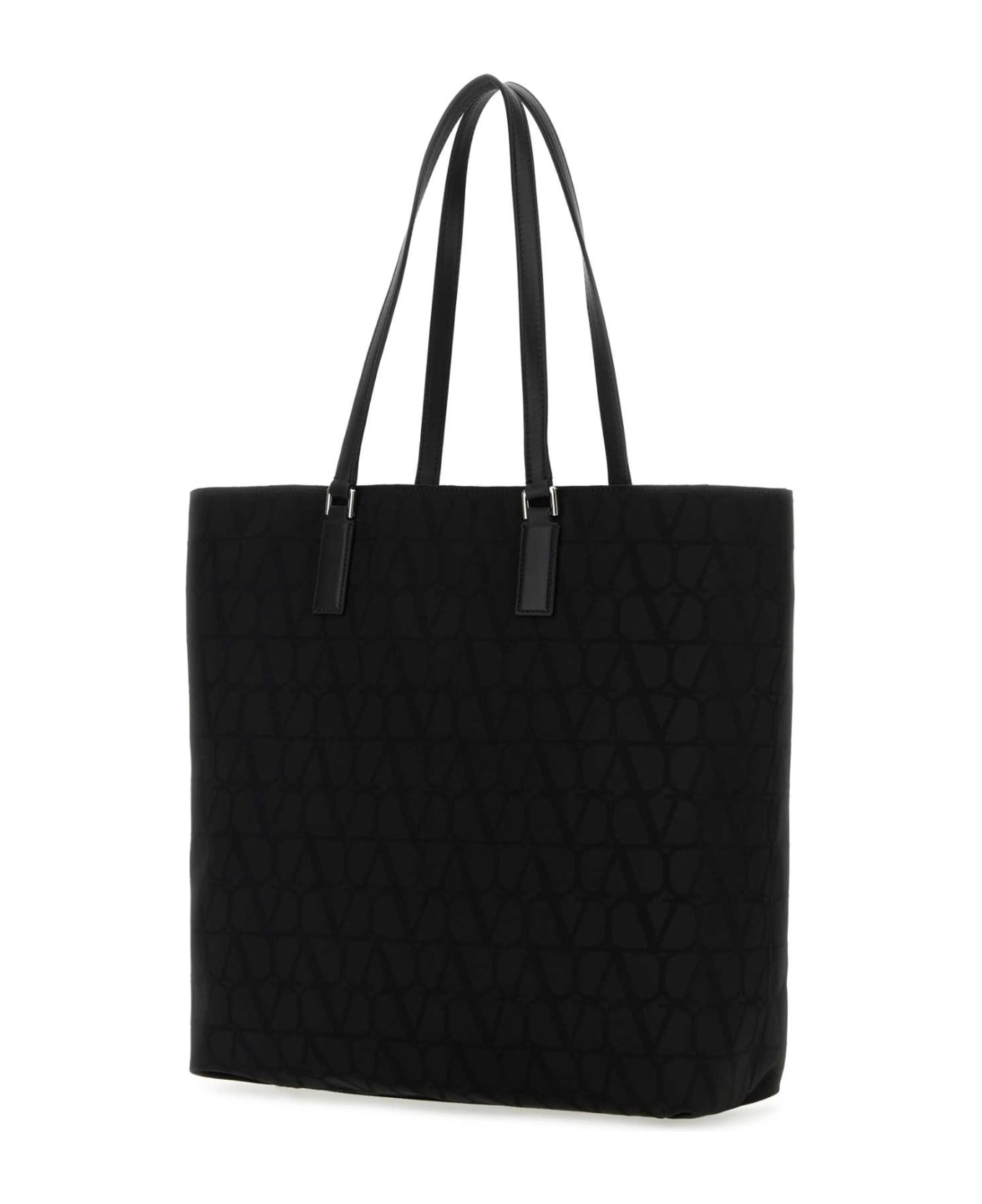 Valentino Garavani Tolie Iconographe Shopping Bag - NERO