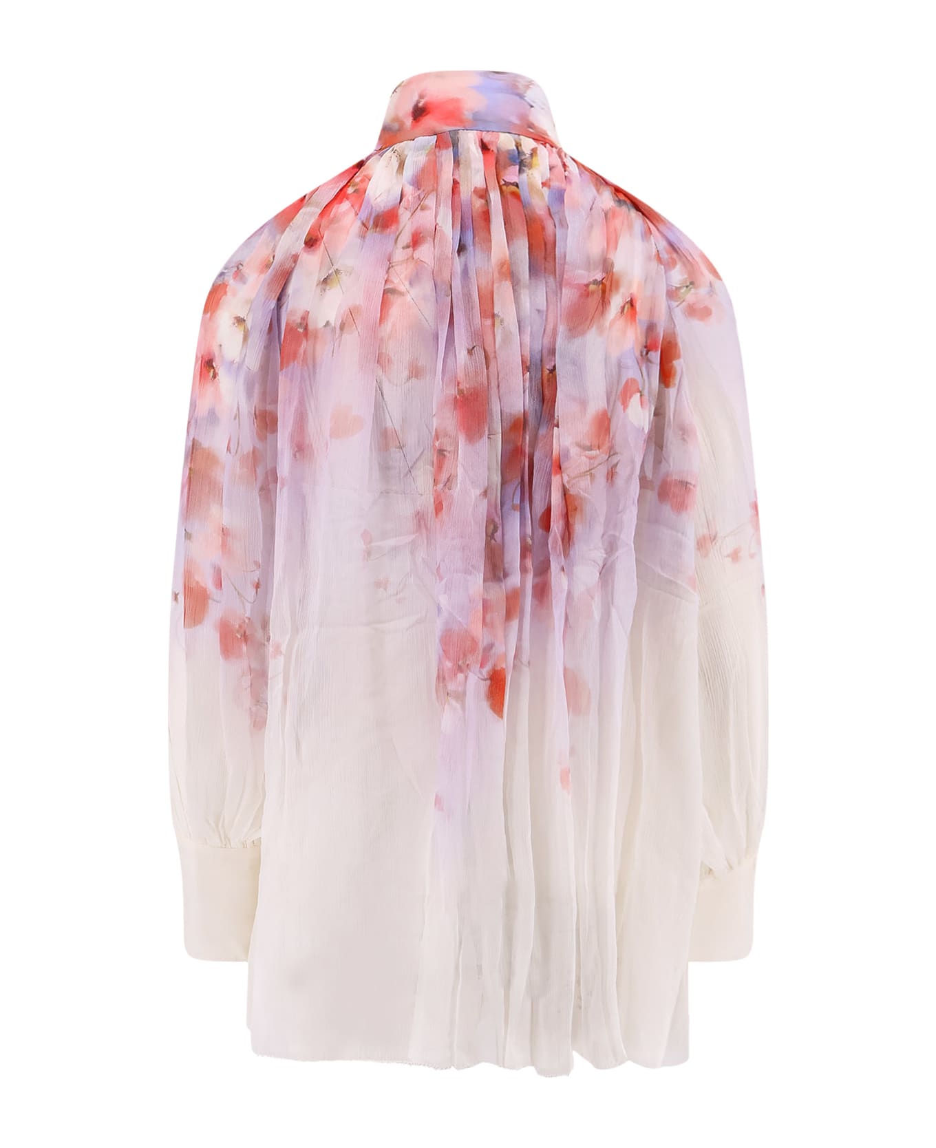 Zimmermann Printed Viscose Shirt - Pink