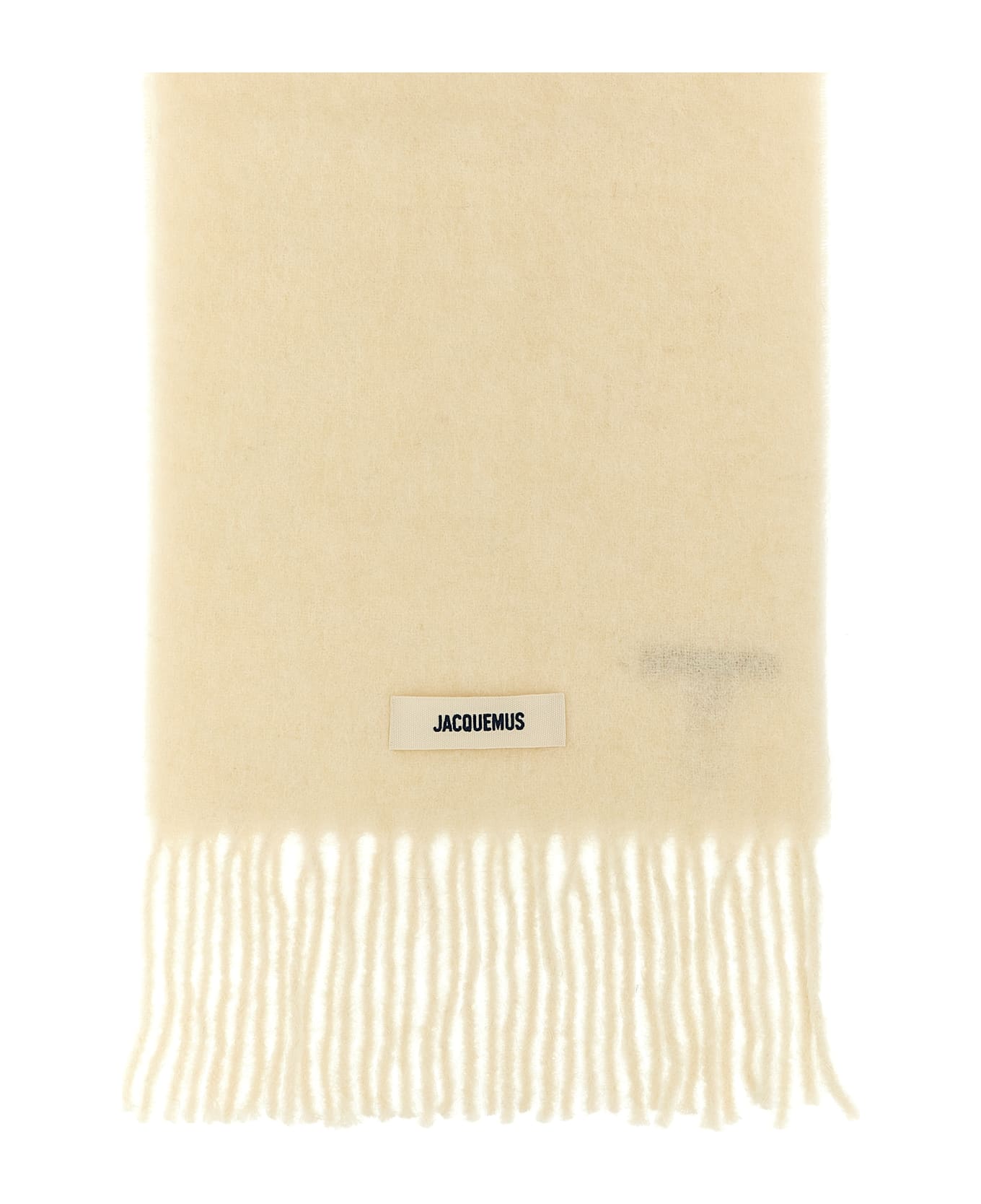 Jacquemus 
l
echarpe Carro
 Scarf - White