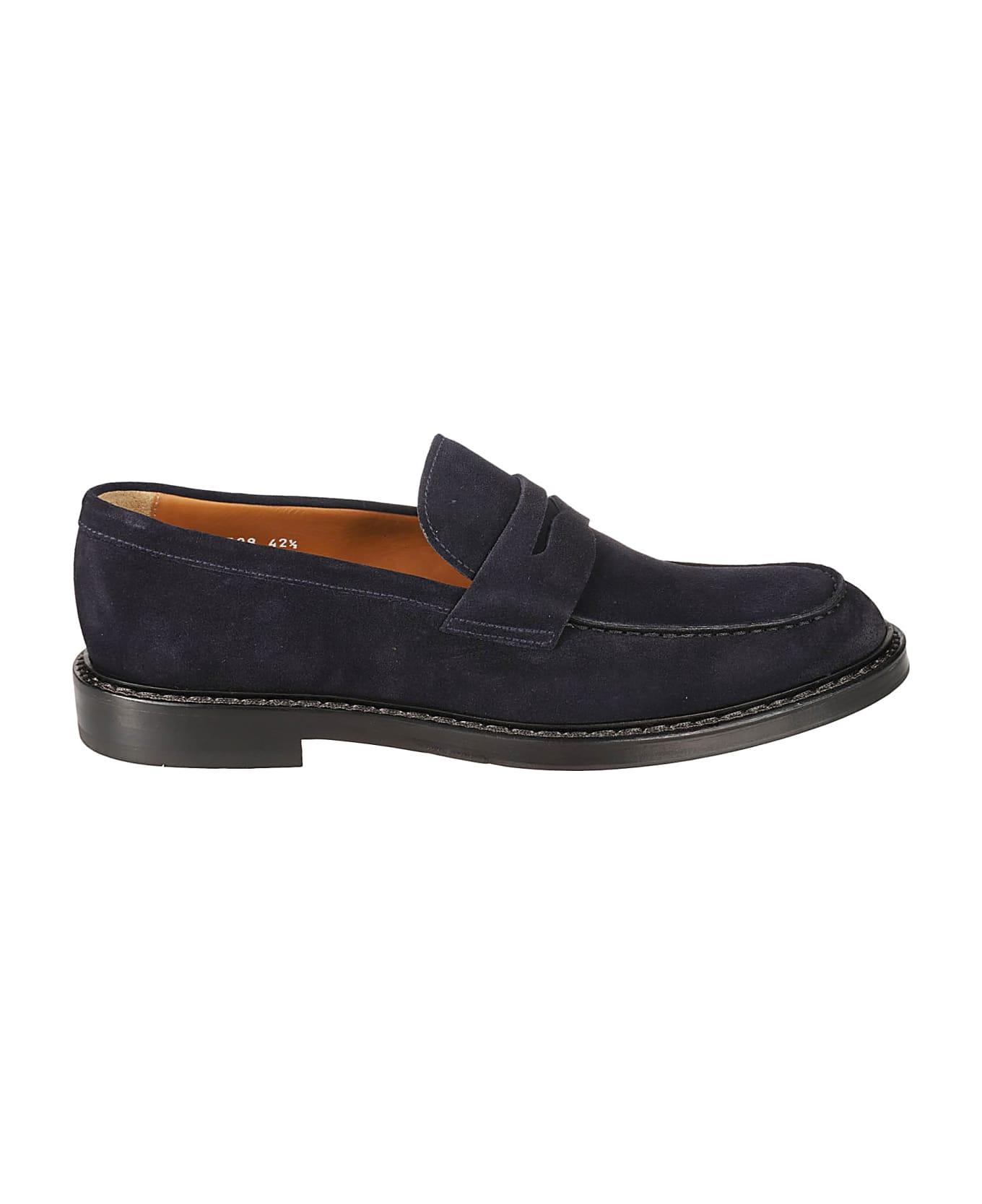 Doucal's Penny Loafers - Blu/fondo Nero