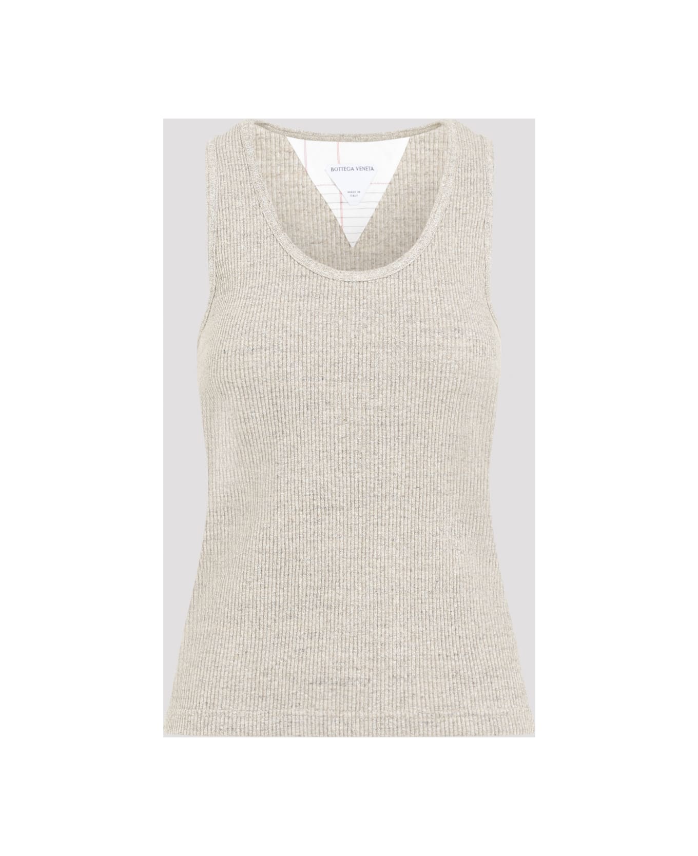 Bottega Veneta Tank Top - Light Beige Melange