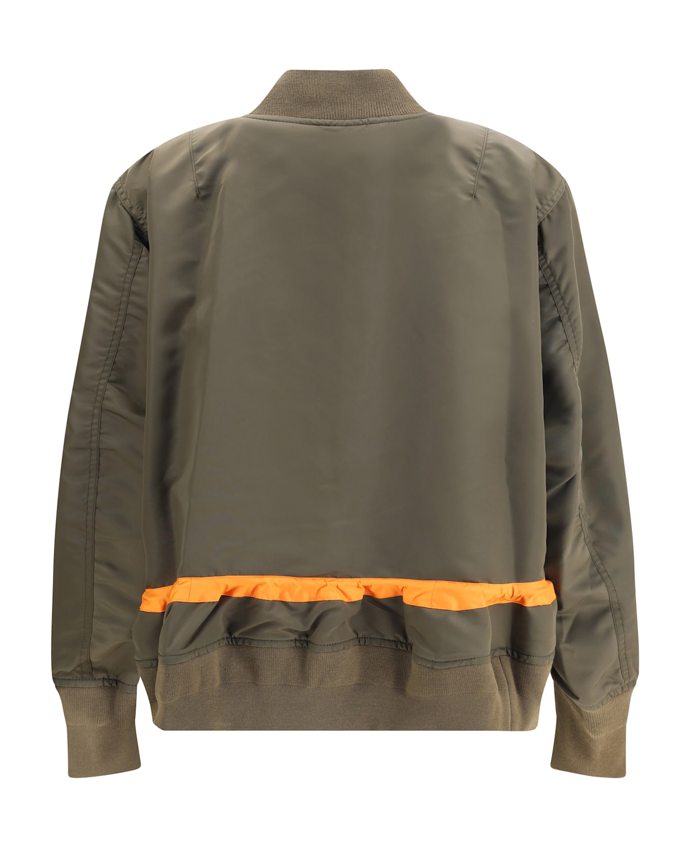 Sacai Nylon Bomber Jacket - D/KHAKI