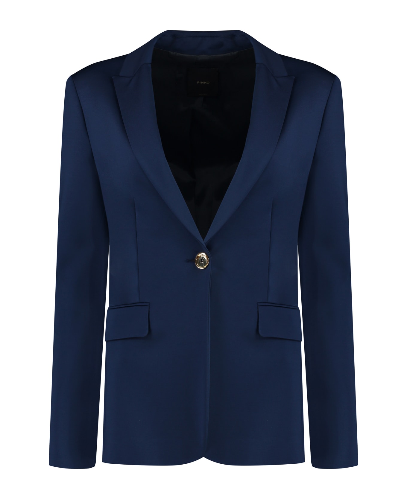 Pinko Signum Single-breasted One Button Jacket - blue