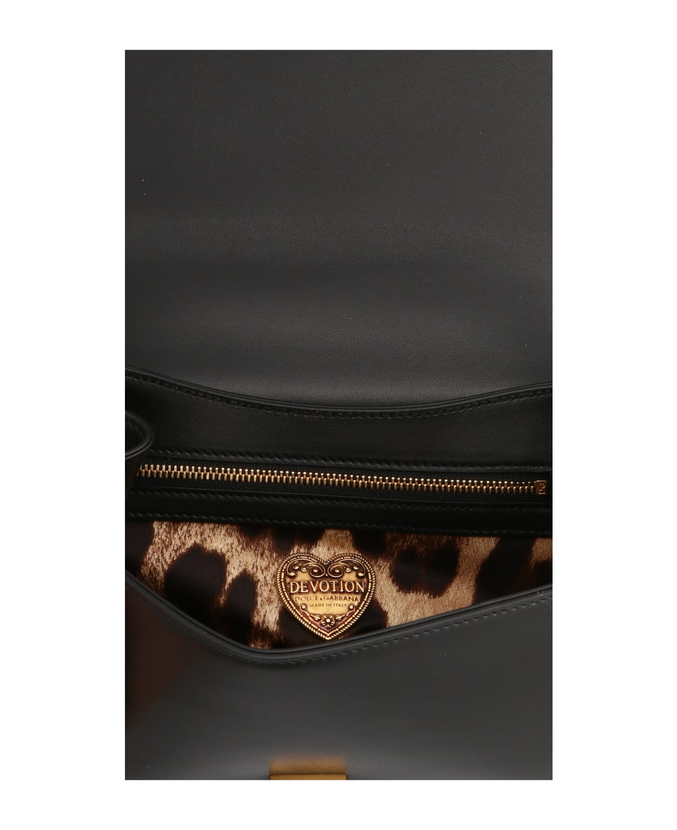 Dolce & Gabbana 'devotion' Midi Crossbody Bag - Black  