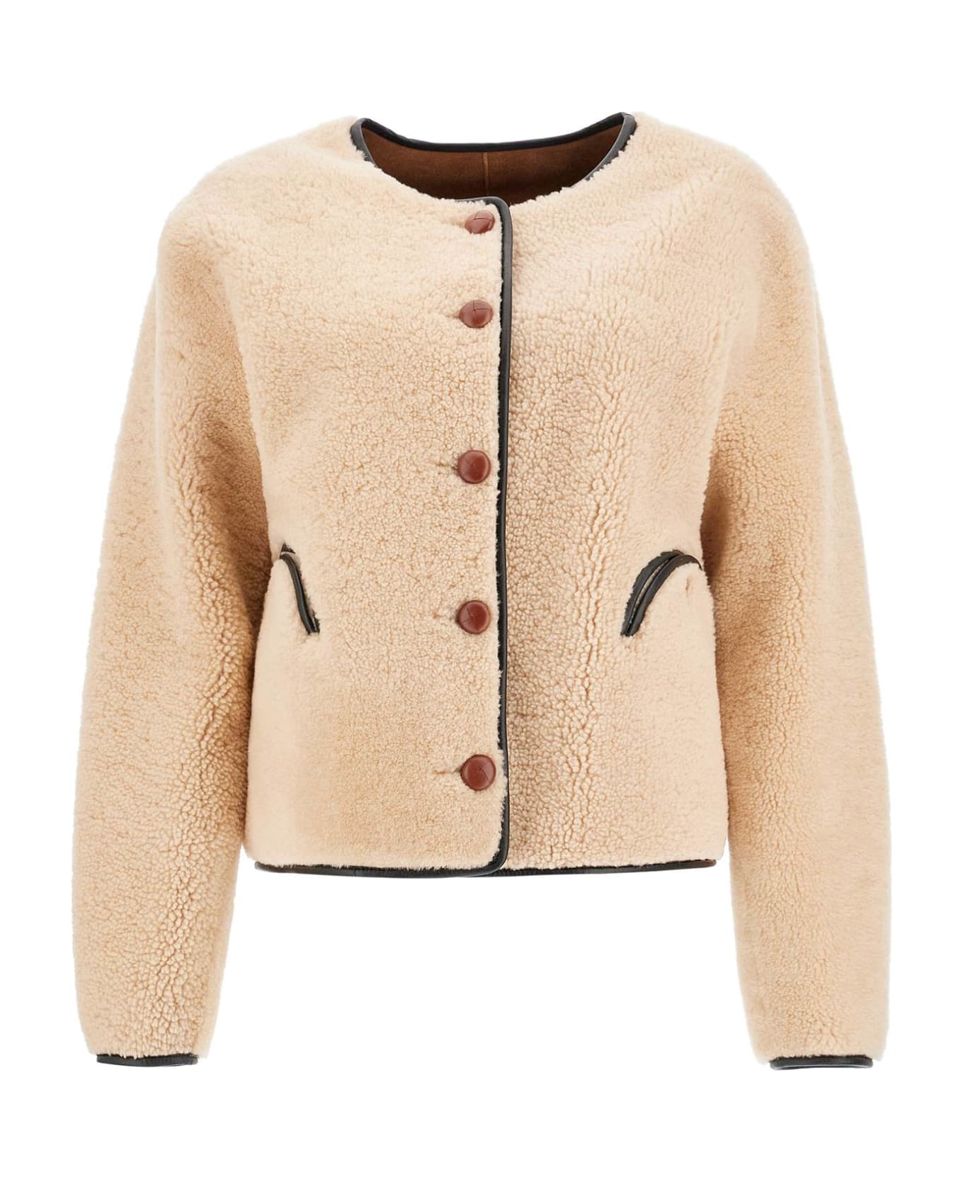 Blazé Milano Reversible Tatoosh Gliss Bolero - CAMEL (Beige)