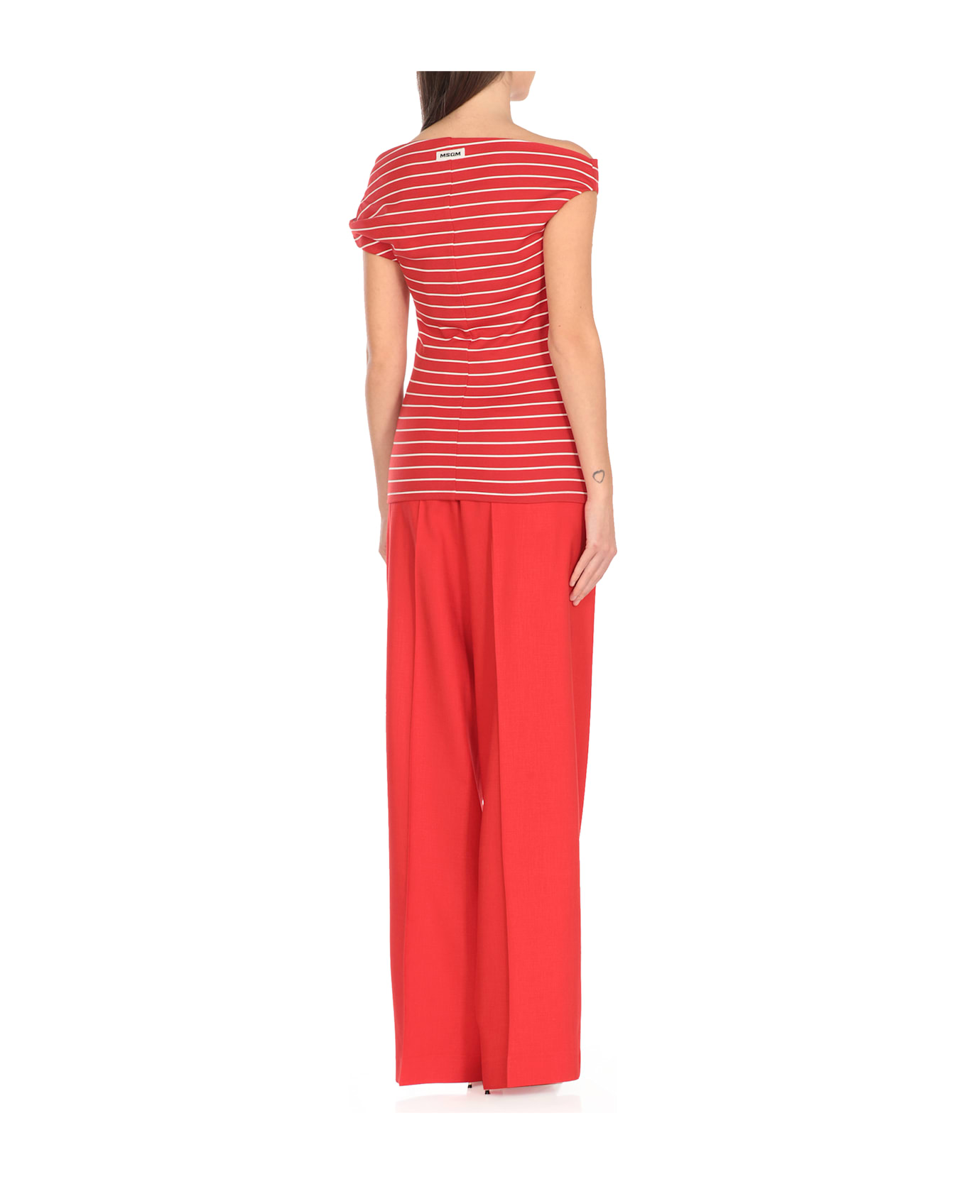 MSGM Top - Red