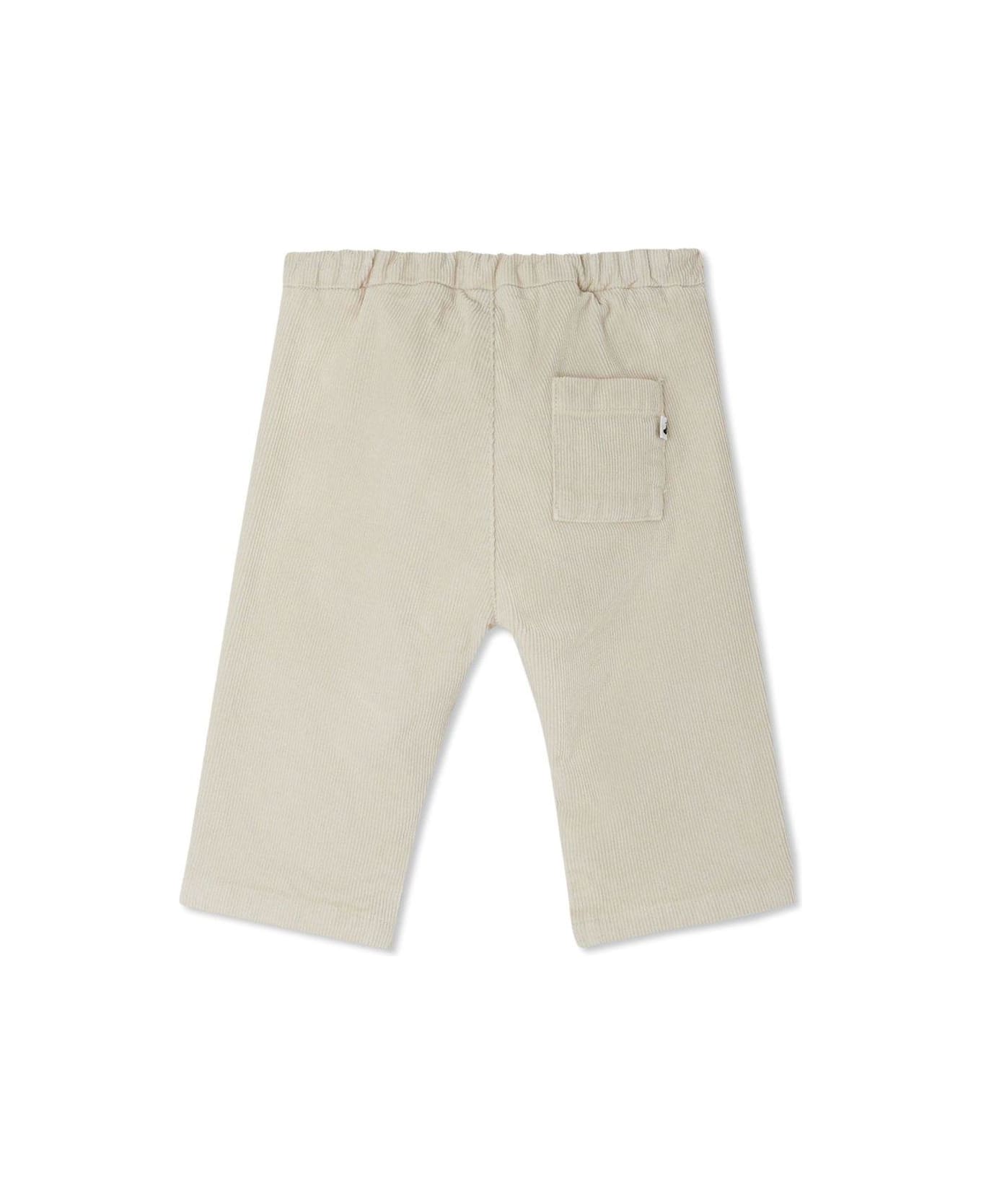 Bonpoint Bandy Straight-leg Corduroy Trousers - Beige