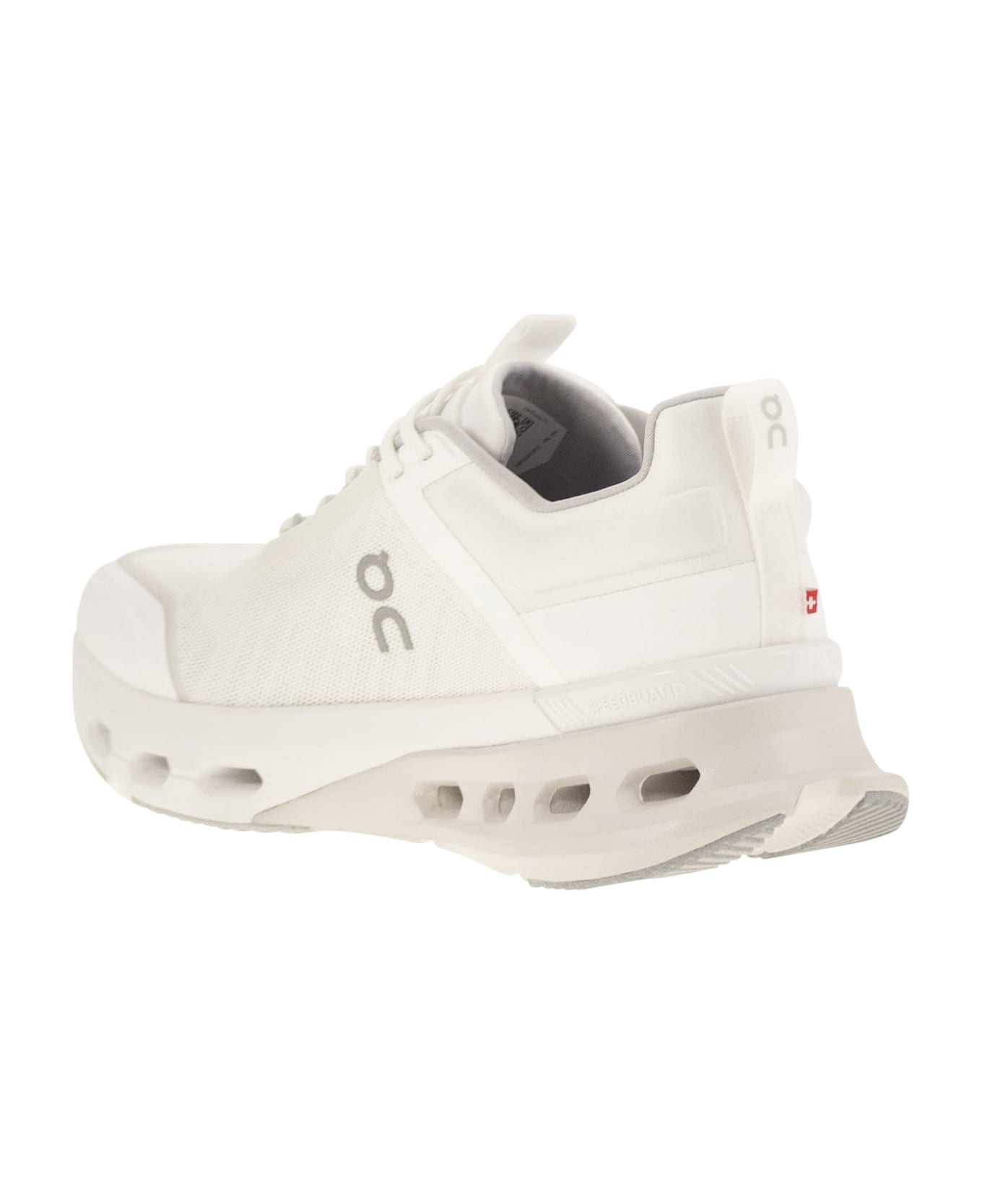 ON Cloudnova X - Technical Fabric Trainers - White