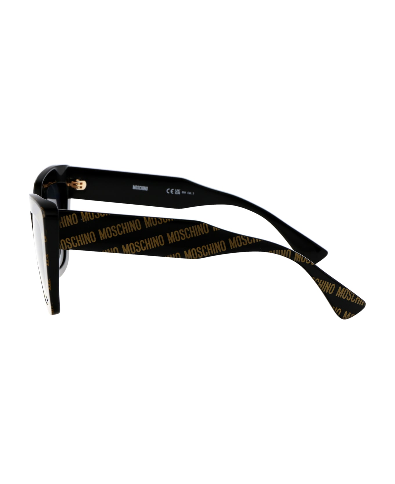 Moschino Eyewear Mos148/s Sunglasses - 7RM9O PATTERN NERO