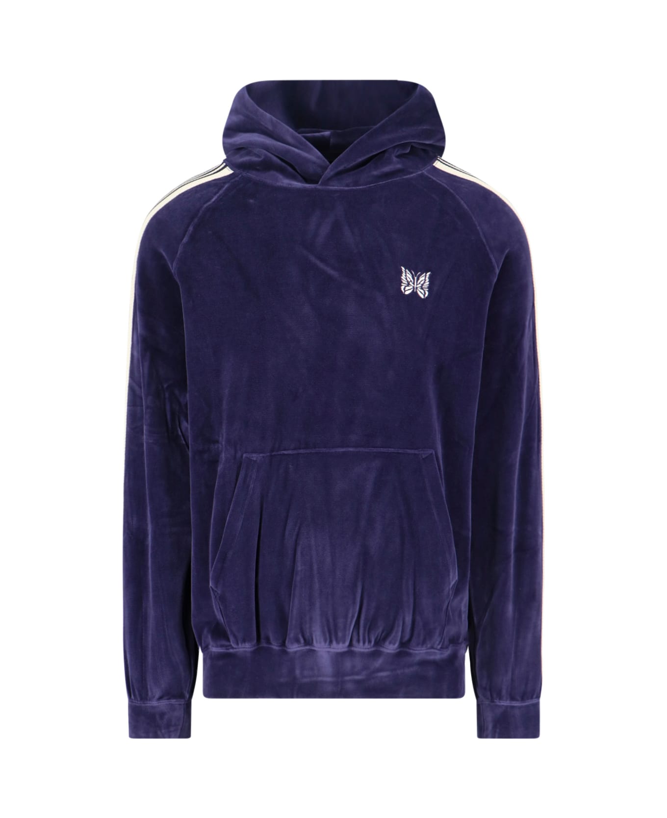Needles Logo Hoodie - Purple
