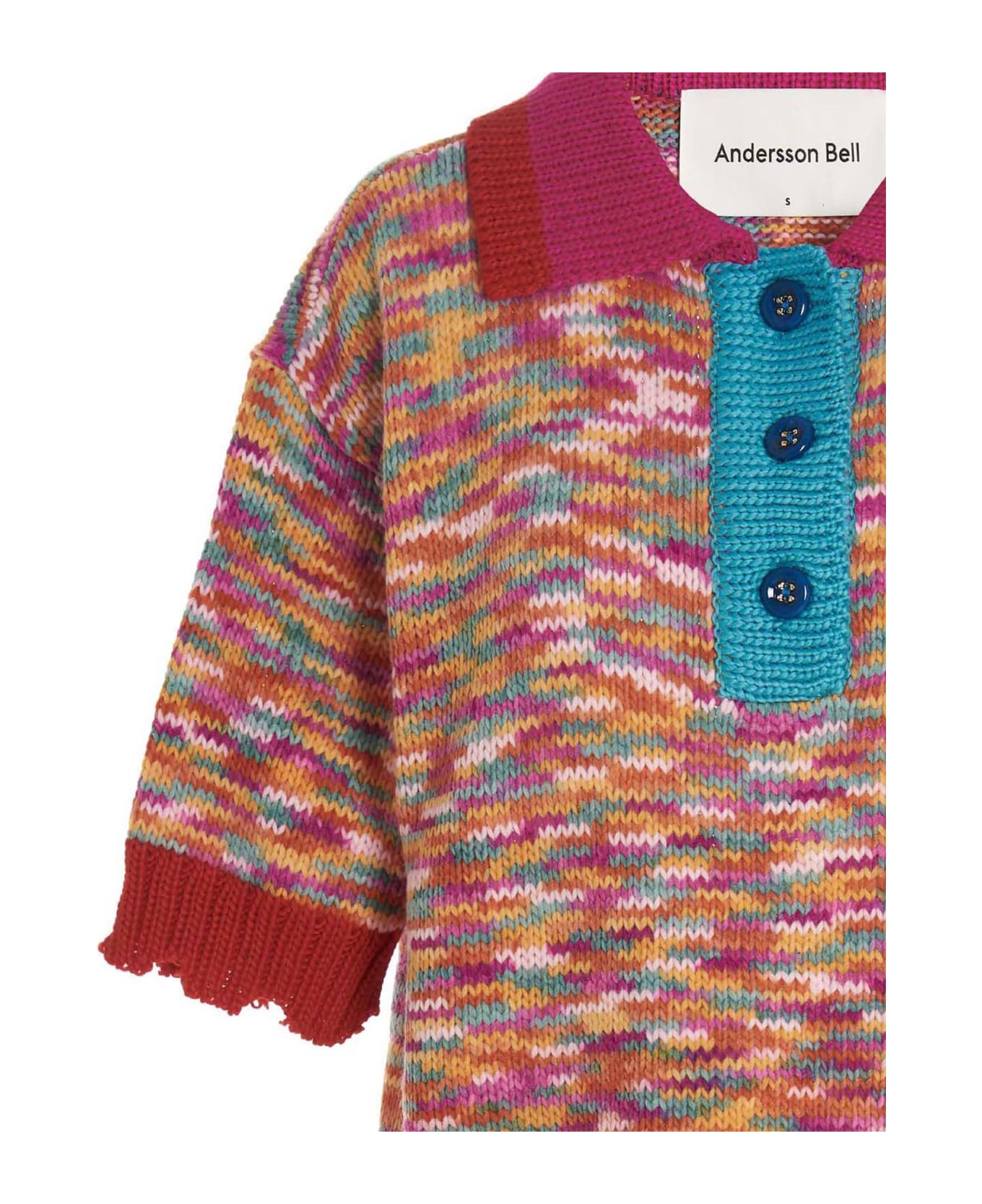Andersson Bell 'portela' Polo Shirt - Multicolor ポロシャツ