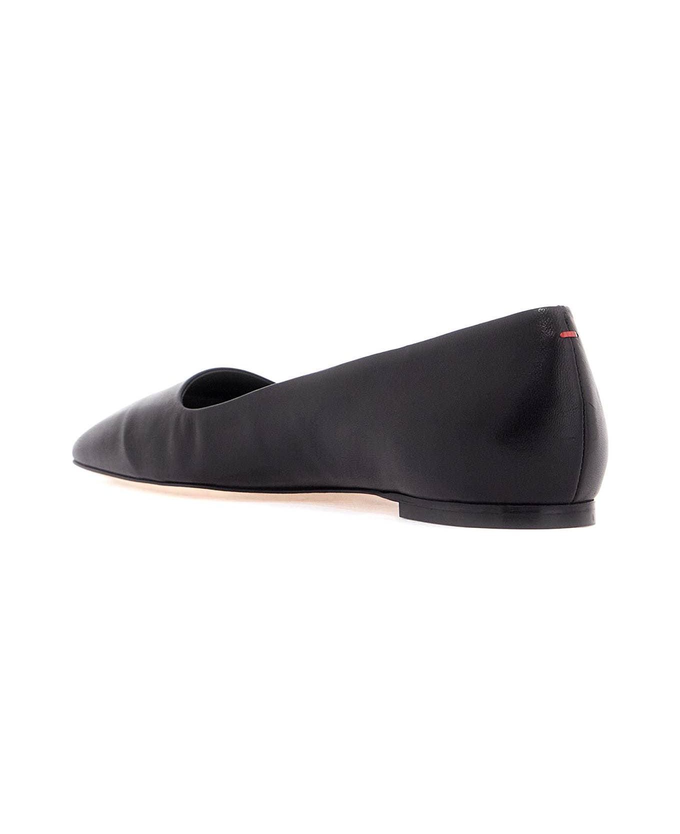 aeyde Crazy Ballet Fl - BLACK (Black)