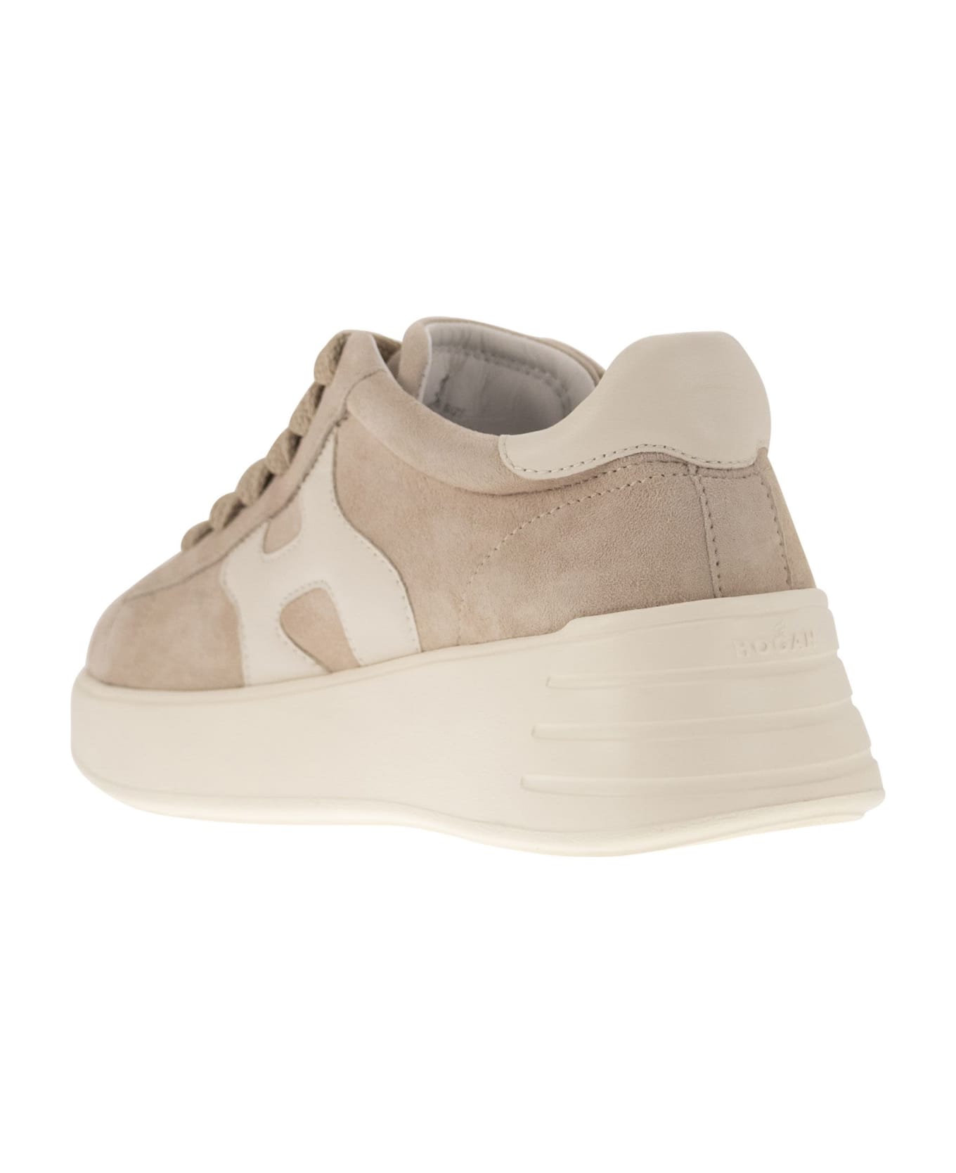 Hogan Rebel H564 - Sneakers - Beige