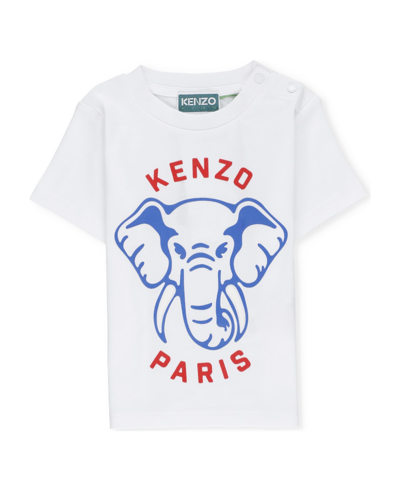 Kenzo Kids T-shirt With Logo - White