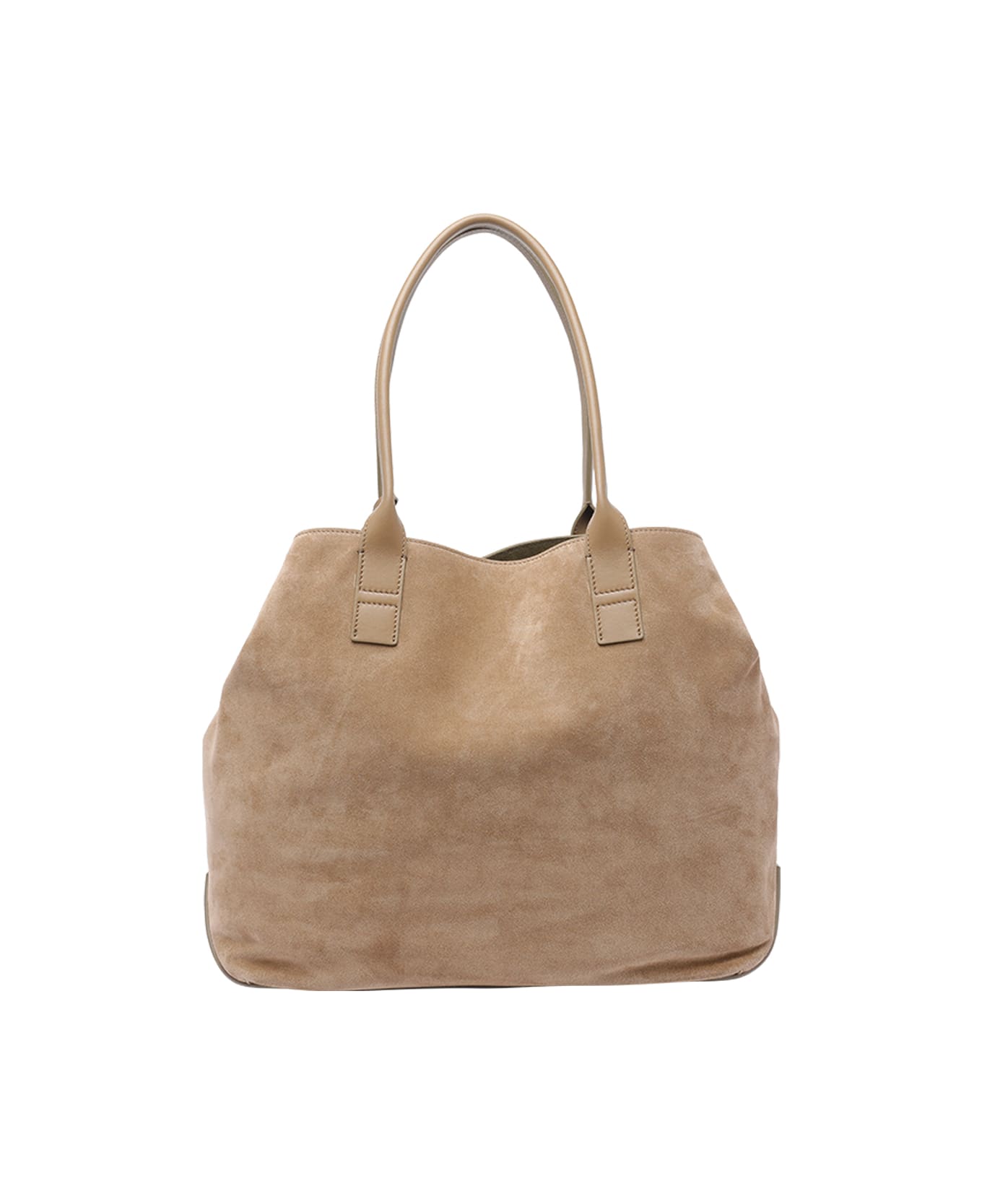 Hogan Medium Hogan Script Shopping Bag - Beige