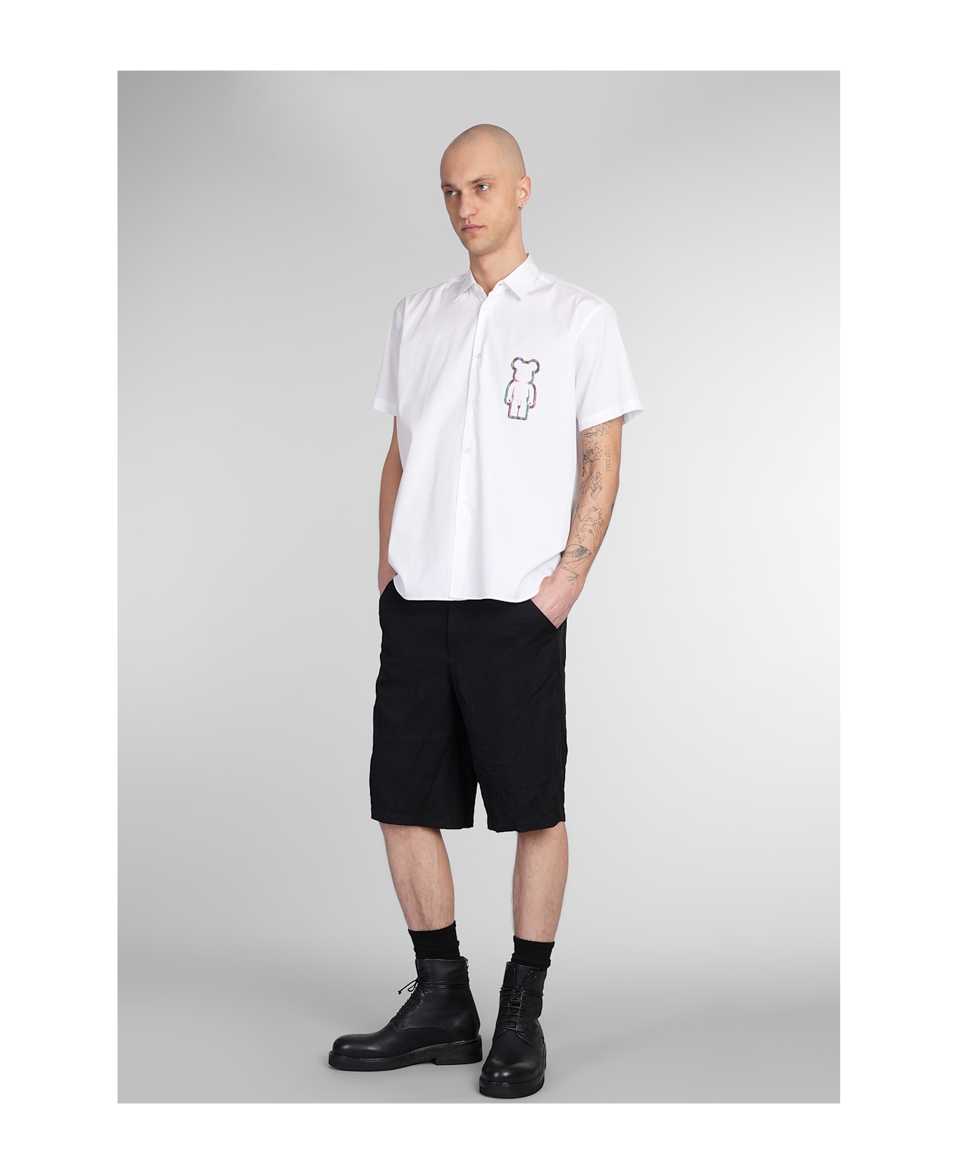 Comme des Garçons Shirt Shirt In White Cotton - white